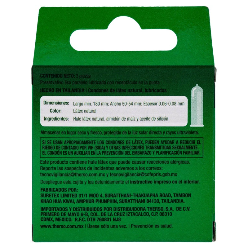 Preservativo Tres Eros Premium 3 Piezas 7501503703021 perfil 8