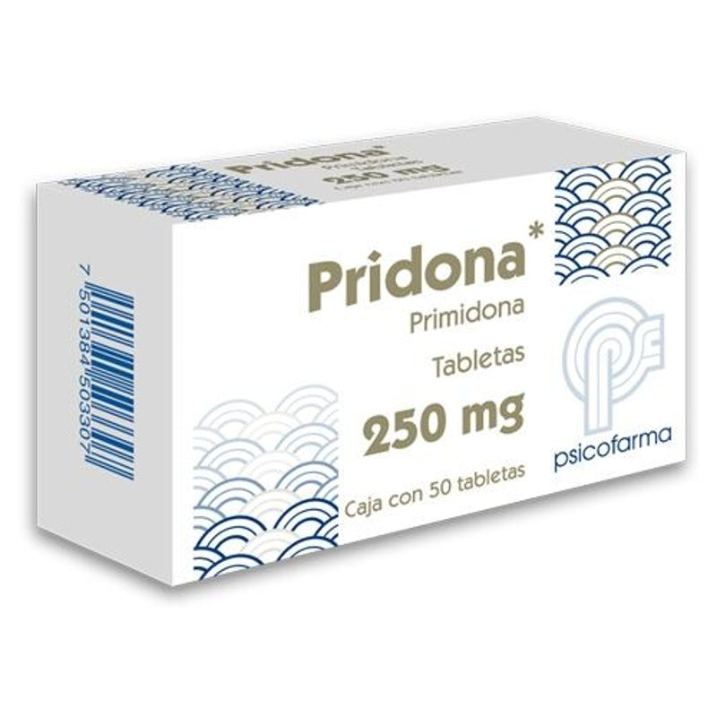 Pridona 250 Mg Con 50 Tabletas
