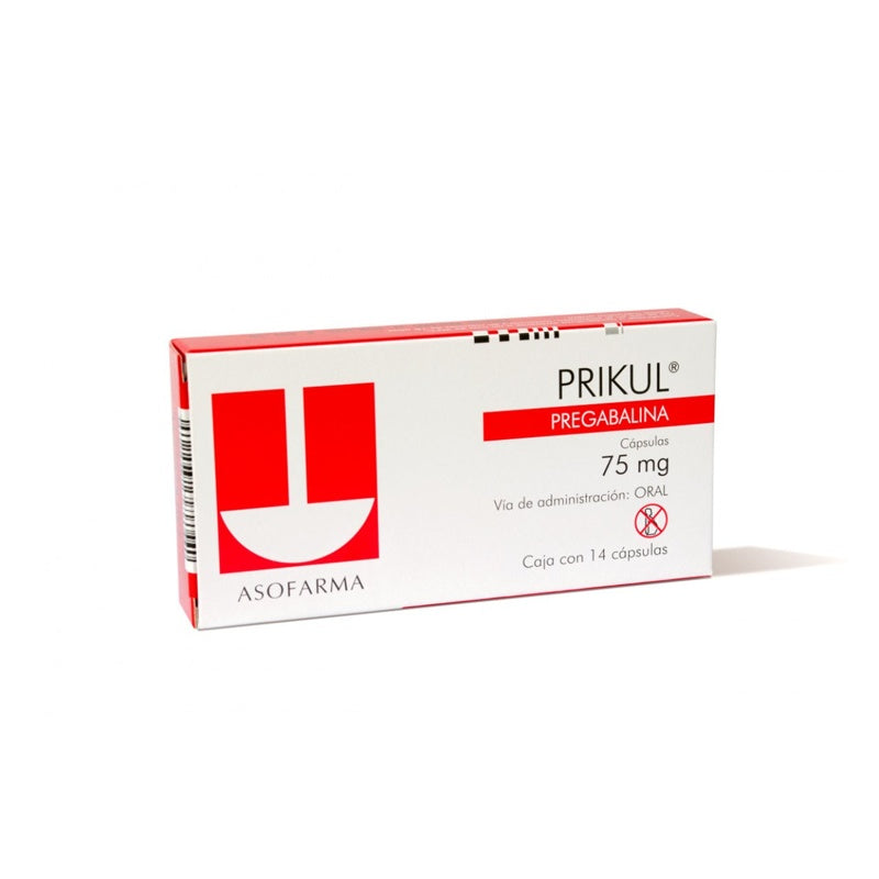 Prikul 75 Mg Con 14 Capsulas