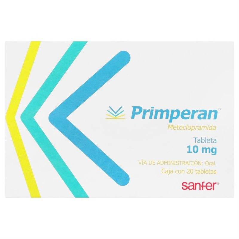 Primperan 10 Mg Con 20 Tabletas 7501328979328 perfil 2