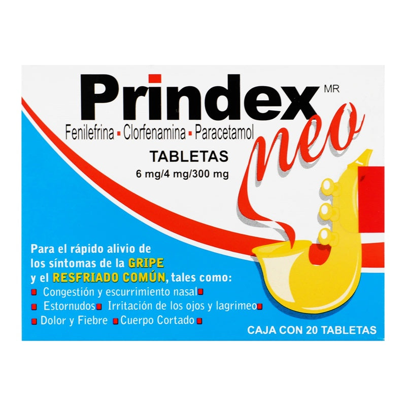 Prindex Neo 20 Tabletas