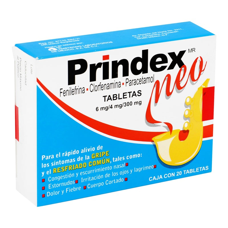 Prindex Neo 20 Tabletas