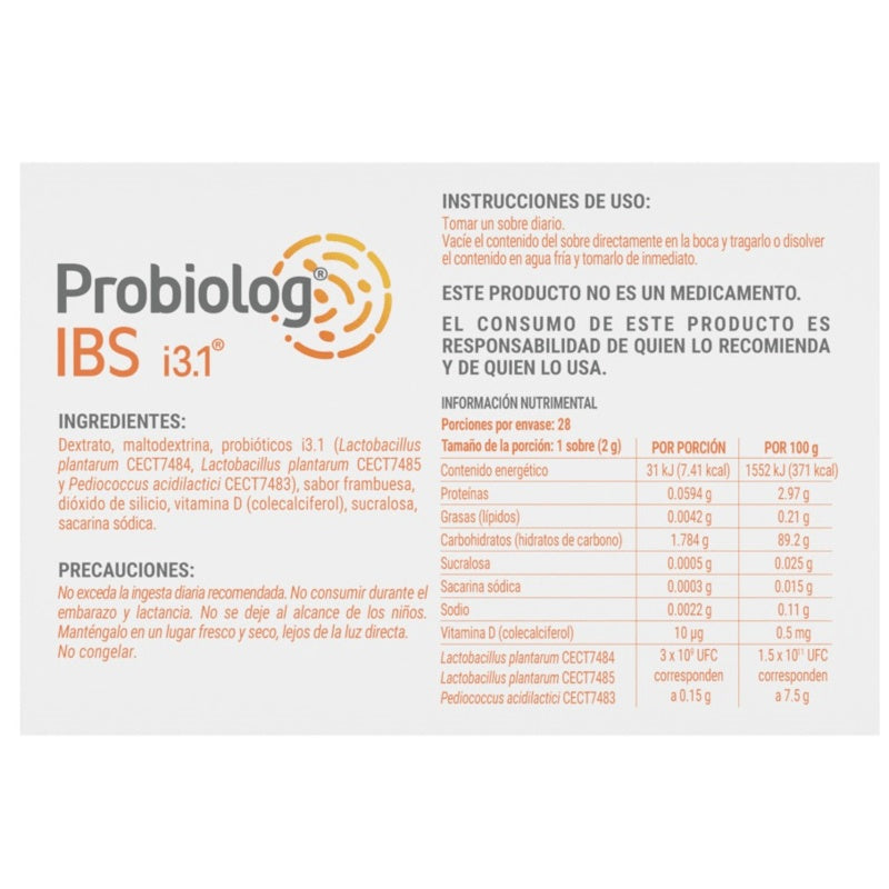 Probiolog Ibs 2 Gr 28 Sobres