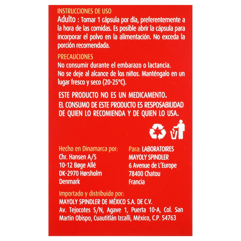 Probiolog Max 227 Mg Con 2Billones 30 Capsulas 3760001041019 perfil 3