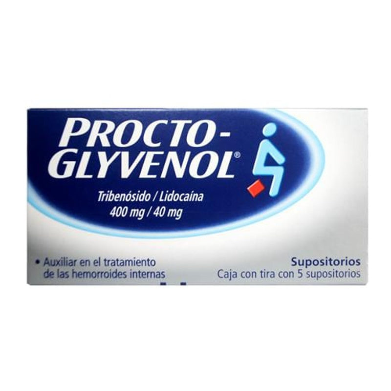 Proctoglyvenol 400 Mg 5 Sup Rec 0970