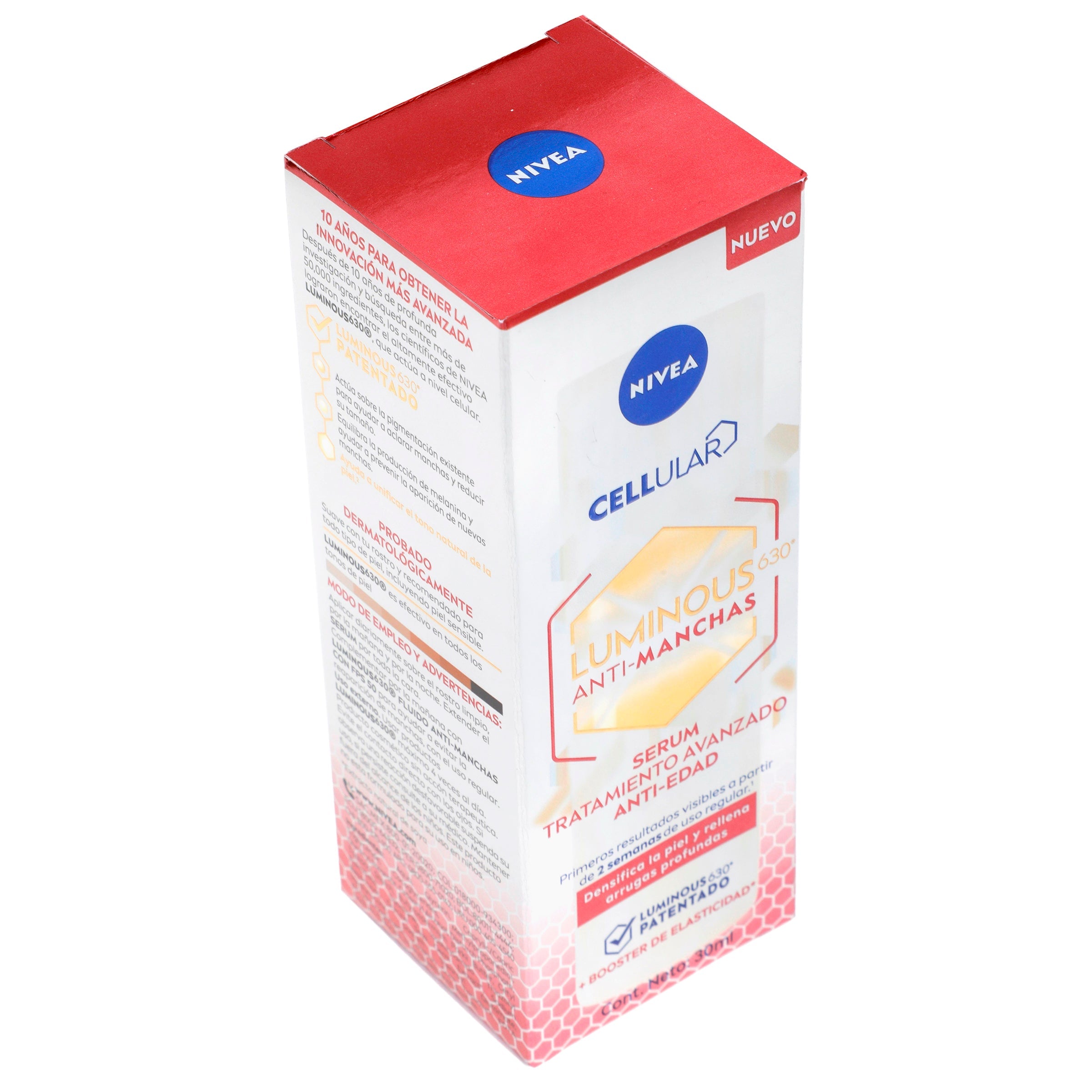 Tratamiento Nivea Luminous 630 Antiedad 30 Ml 4006000017402