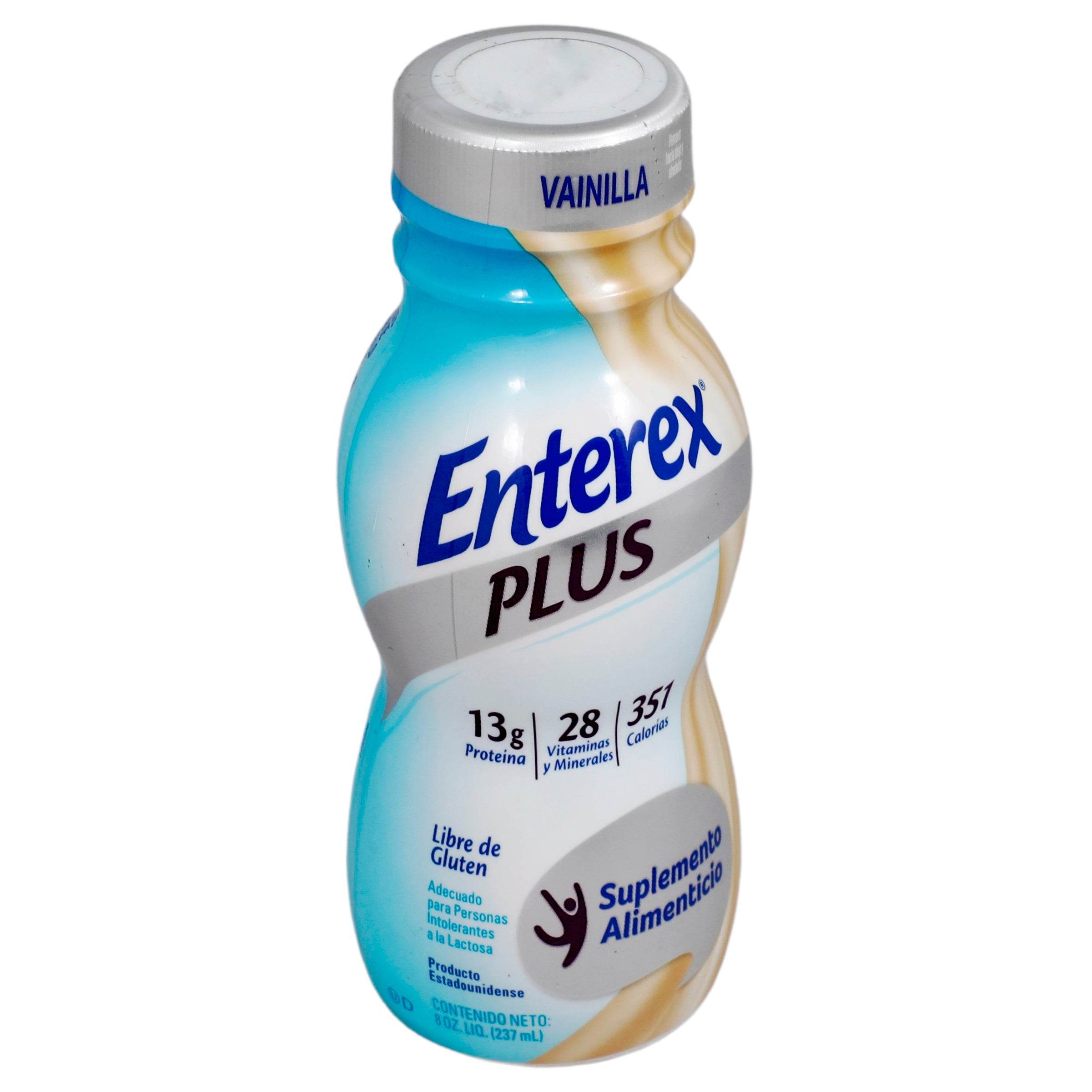 Enterex Plus Frasco 237Ml Vainilla (Suplemento Alimenticio ) 612197210157