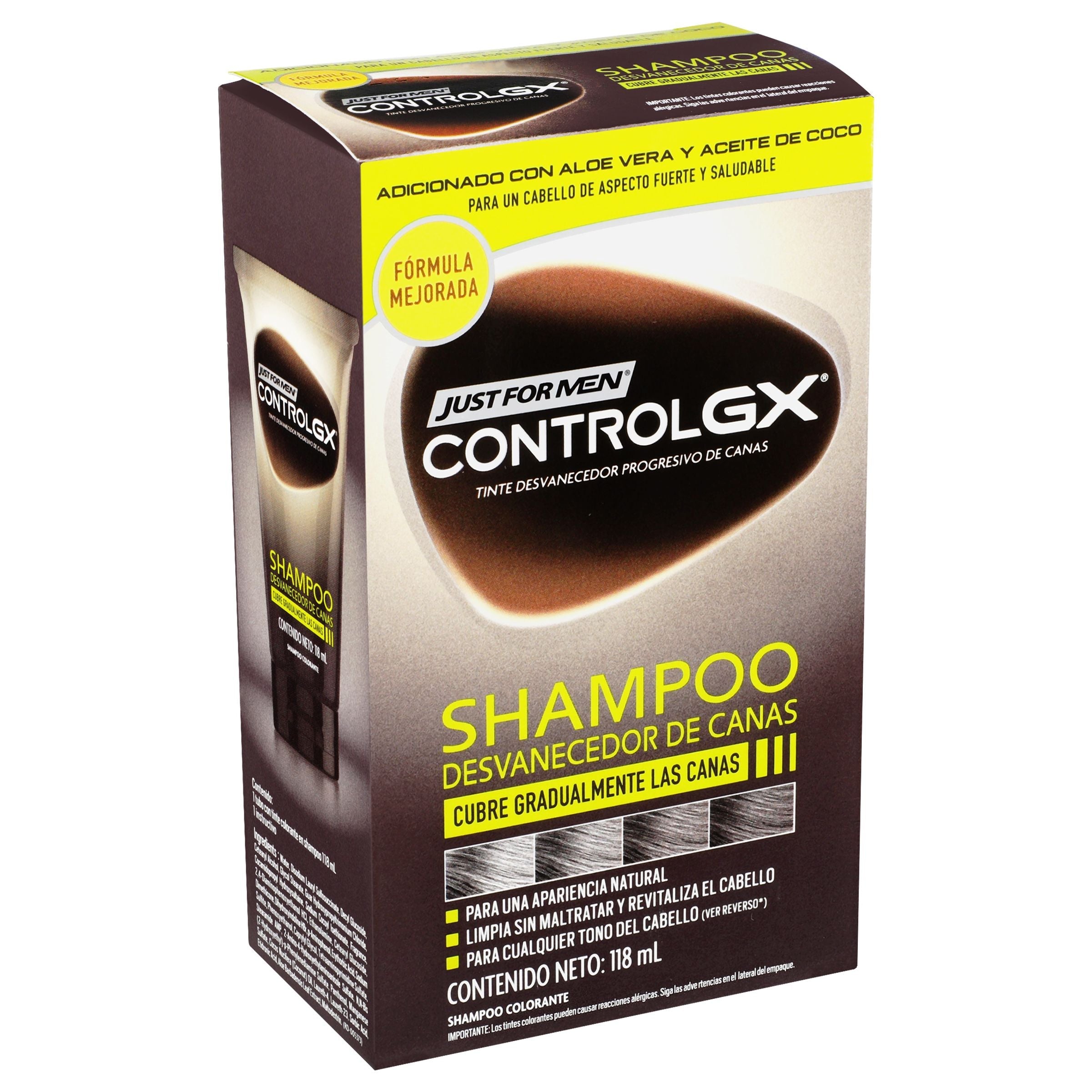 Shampoo Tintes F-Men Controlgx 118 Ml 7501080130098