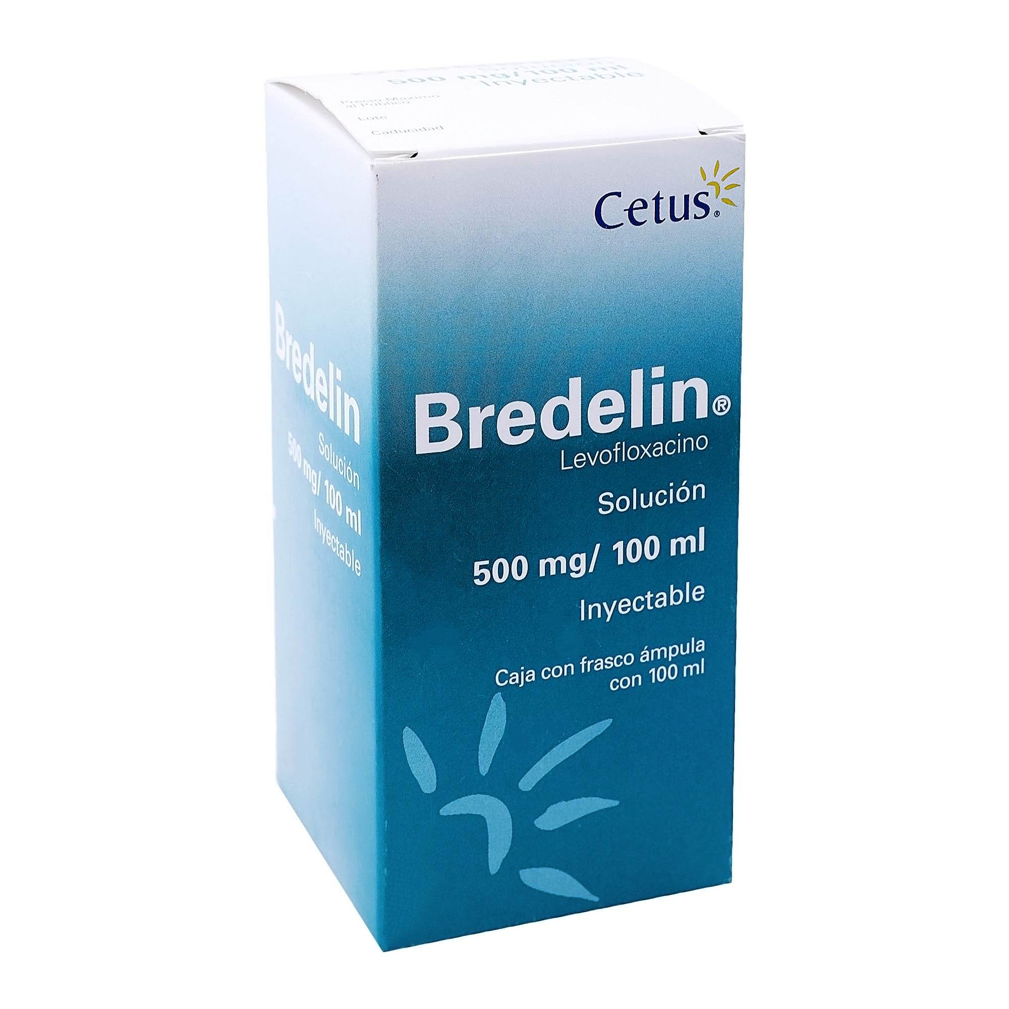 Bredelin Frasco 500Mg/100Ml Con 1 Ampulas (Levofloxacino) 7501314701629