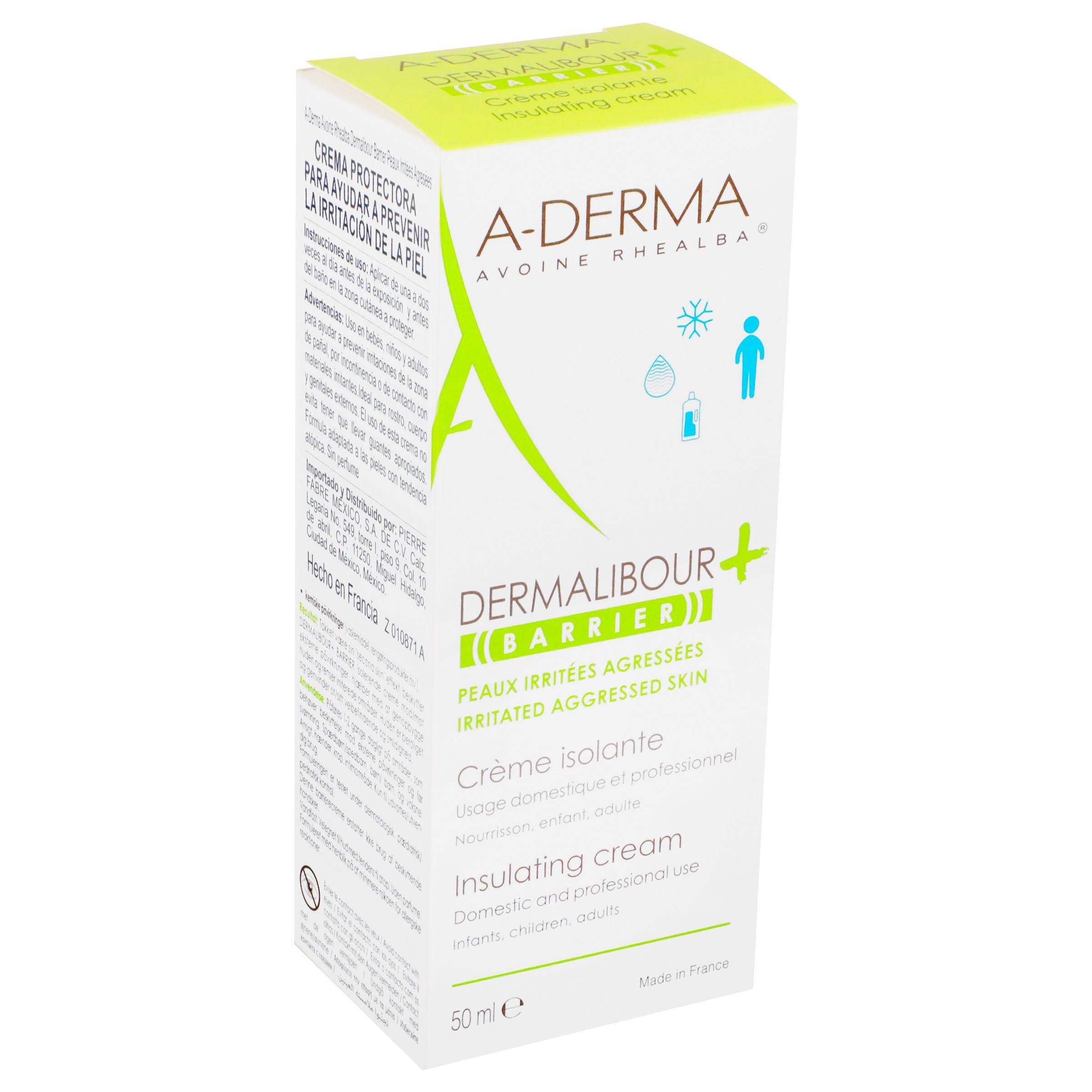A-Derma Dermalibour Crema Protectora 50Ml 3282770108712