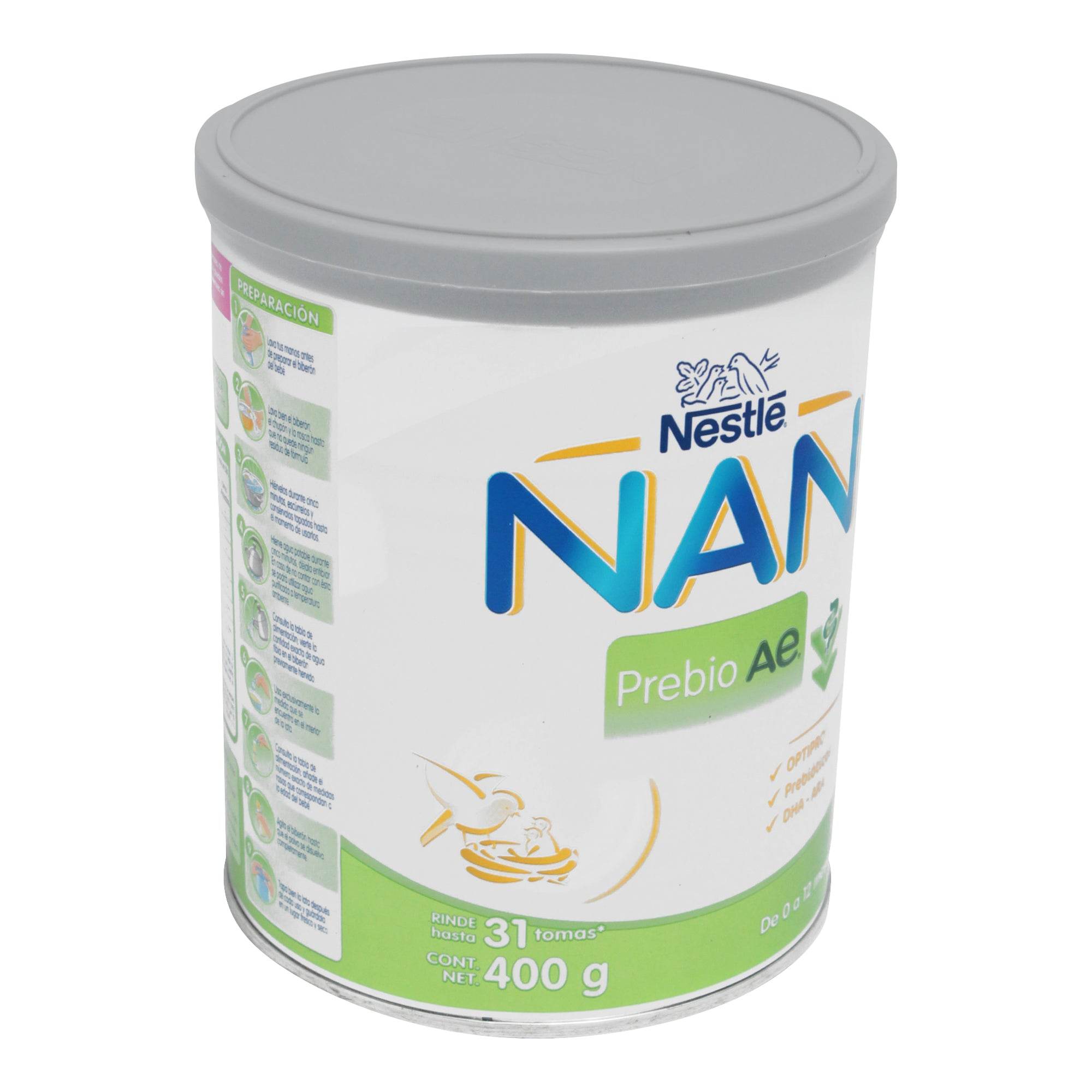Nan Expert Pro Prebio Ae Etapa 1 Lata 400G 7501059278578