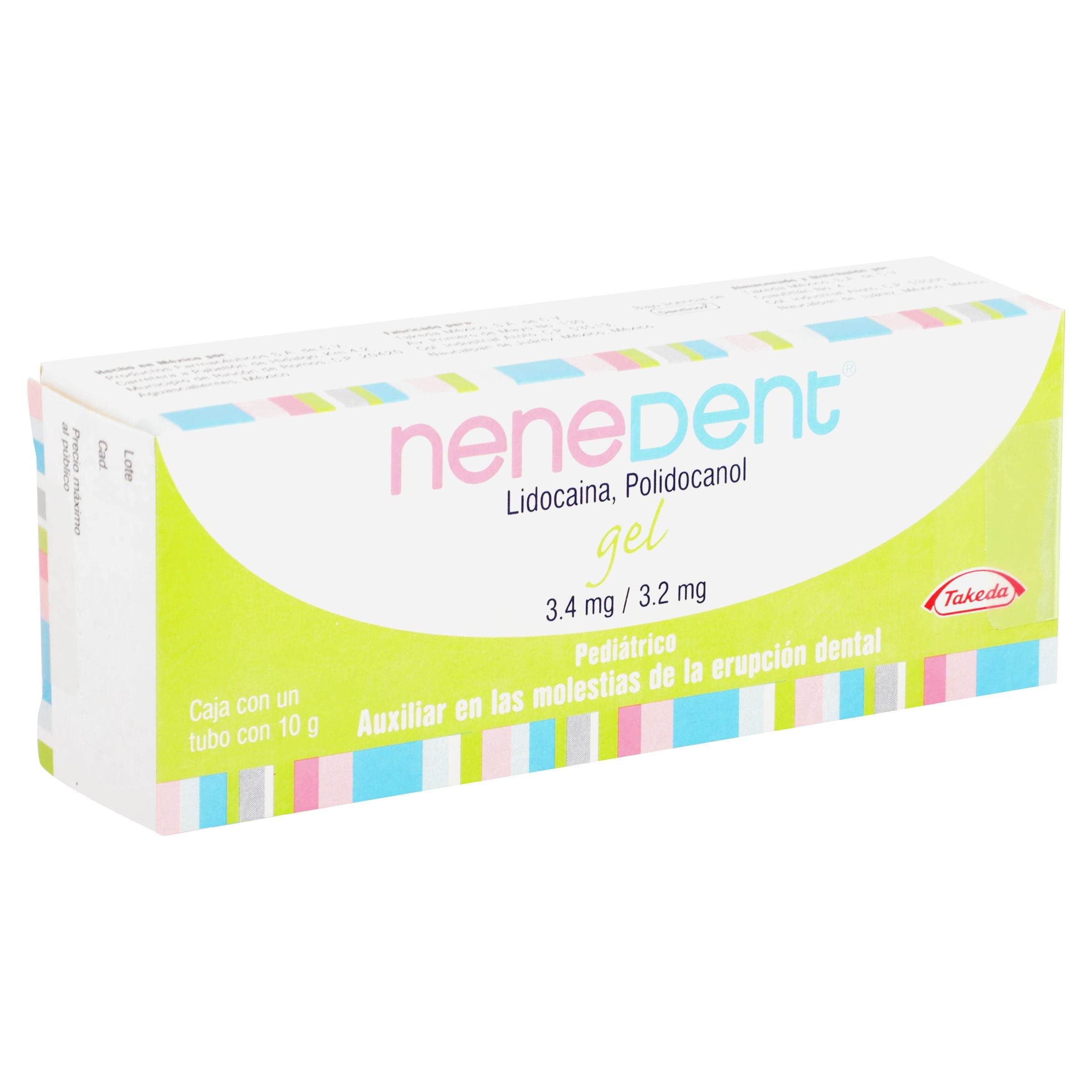 Nenedent (Lidocaina/Polidocanol) Gel 10G 7501092772354