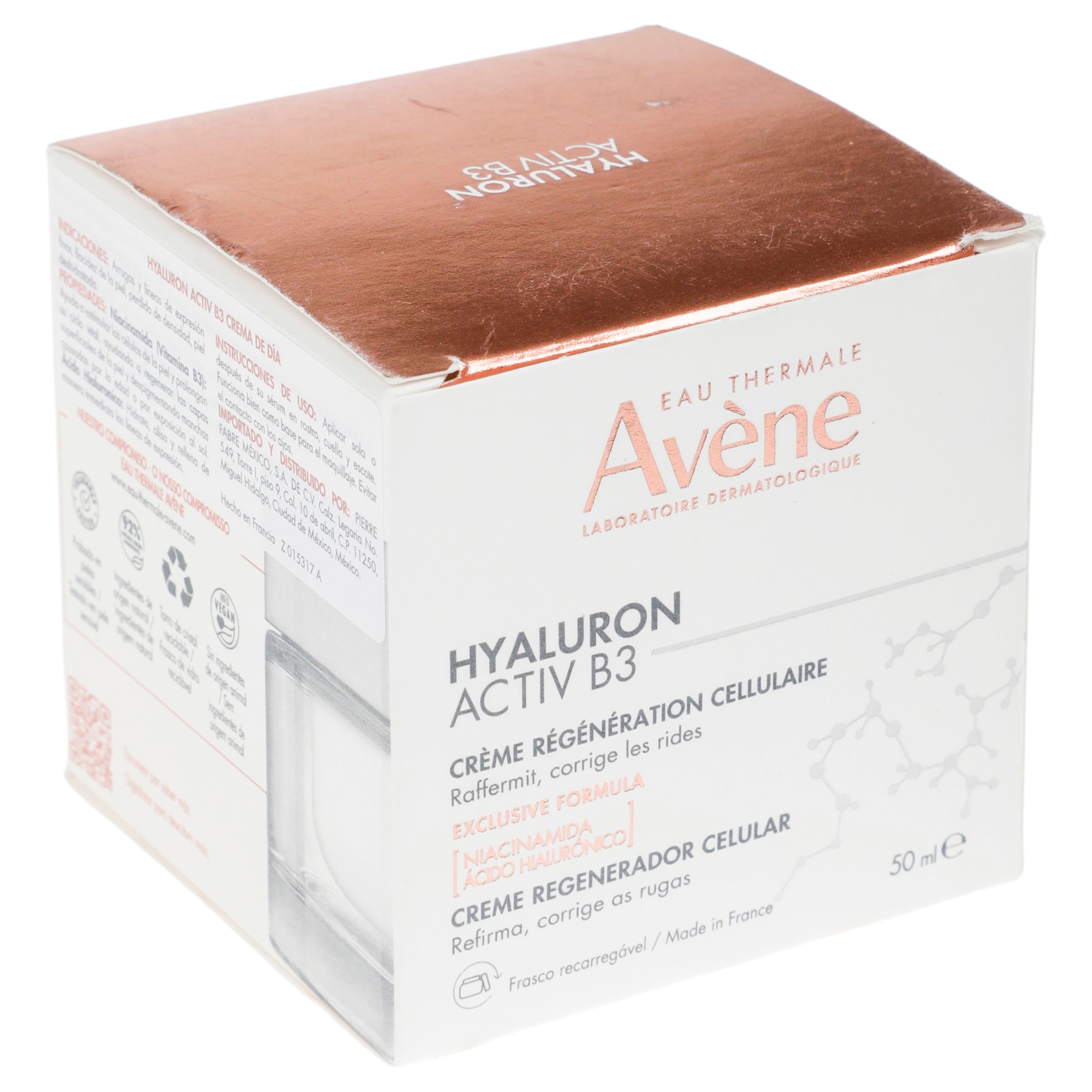 Crema Avene Hyaluron Actb3 Dia 50 Ml 3282770153170