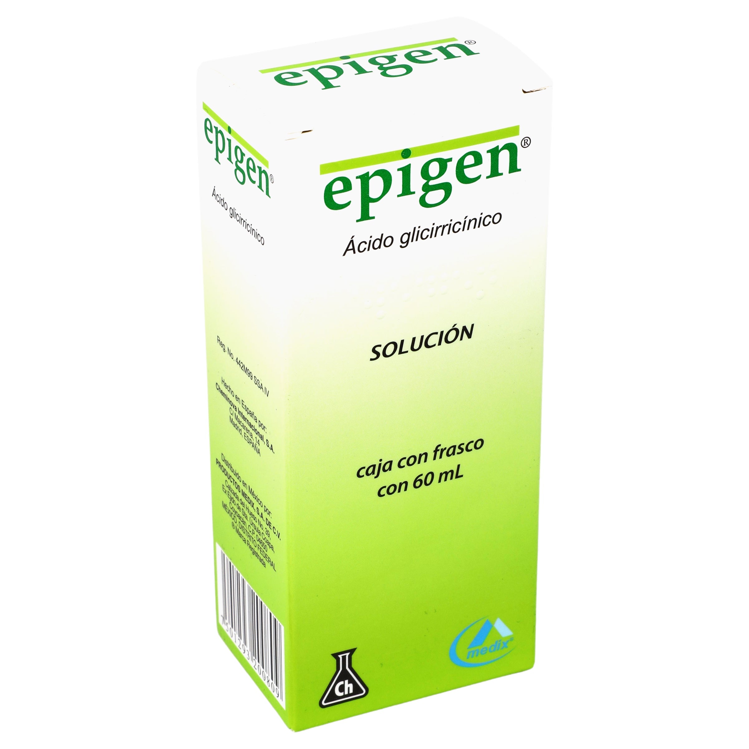 Epigen 0.1 Gr / 100 Ml 60 Ml So Tópica 7501293200809