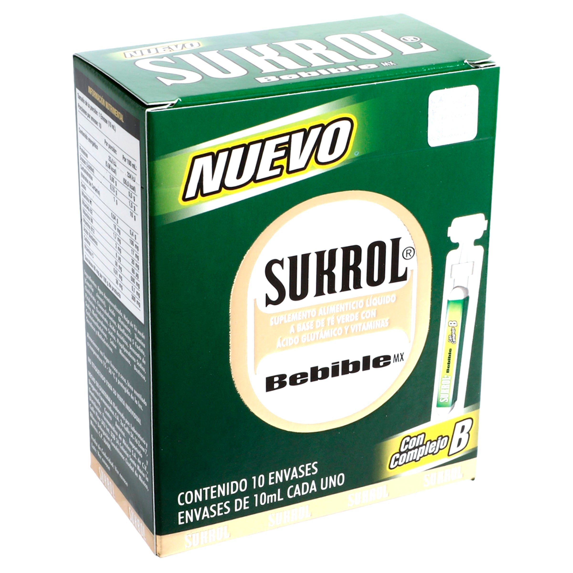 Sukrol Bebible 10X10 Ml Solución 675873002125