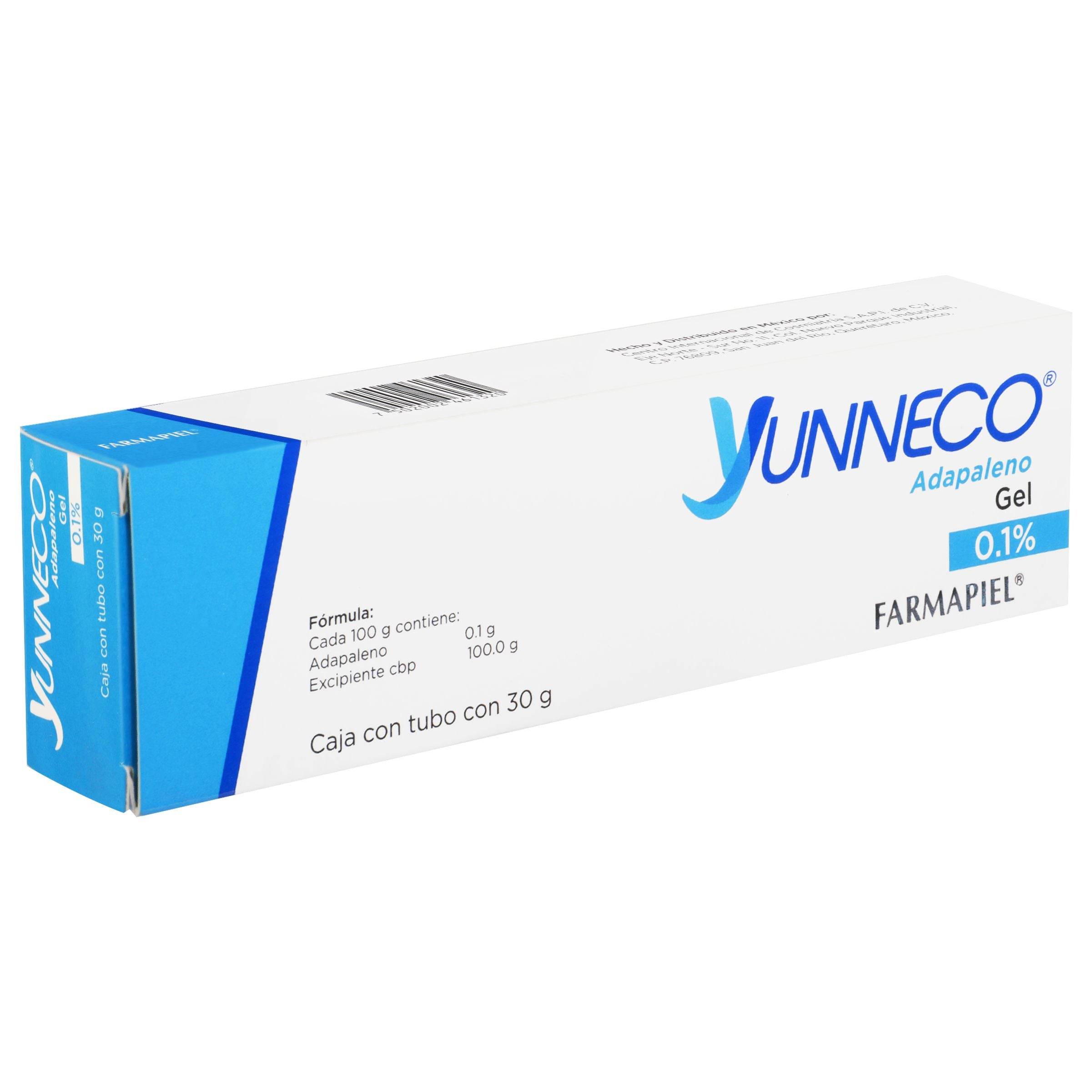 Yunneco Gel 0.1% 30G (Adapaleno) 7502002461320
