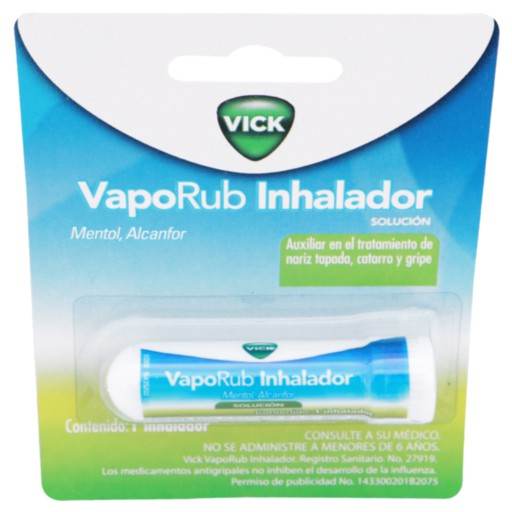 Vick Vaporub Innhalador 197Mg (Alcanfor/Mentol) 7501007459332