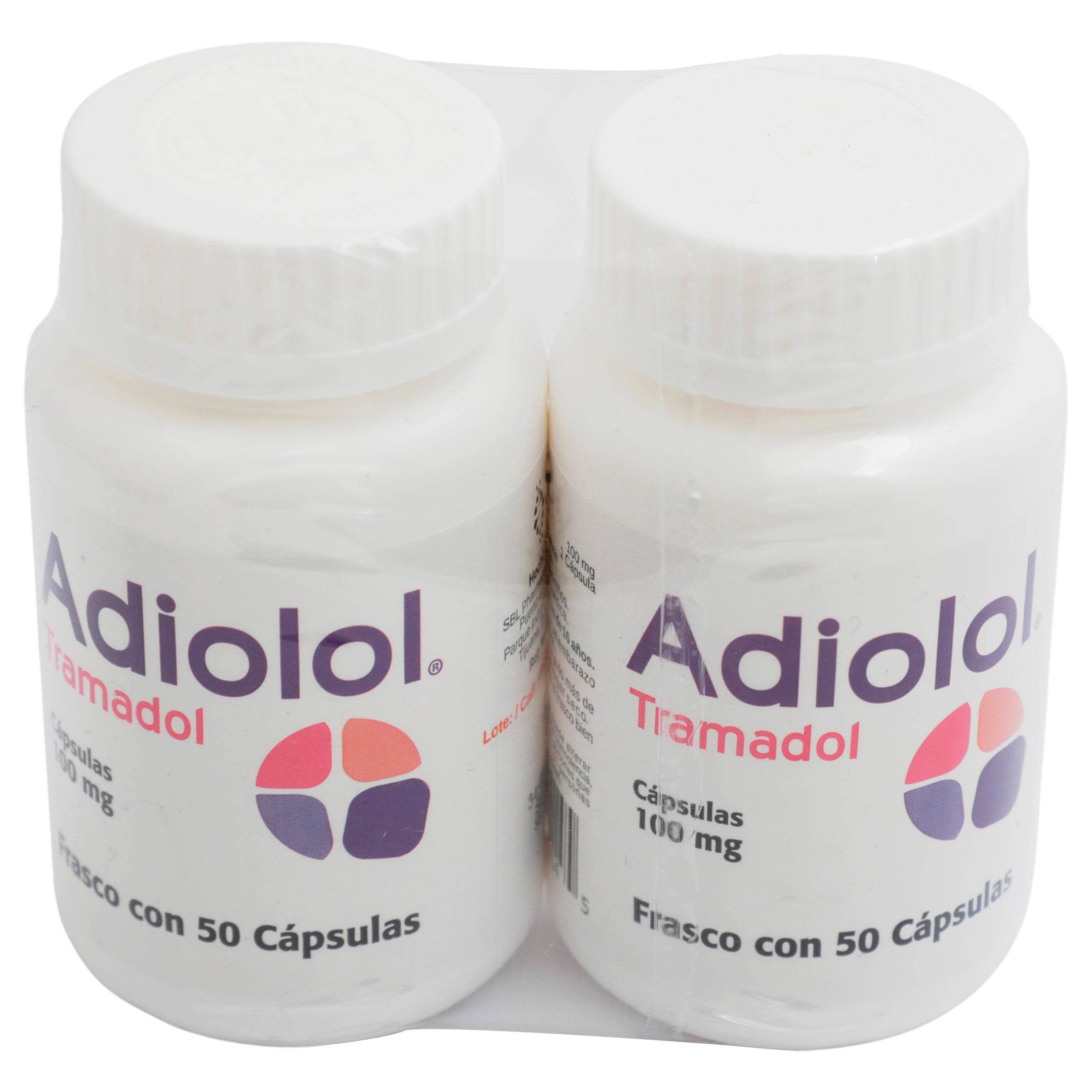Adiolol 100Mg Con 100 Duo Pack Capsulas (Tramadol) 7257427621452