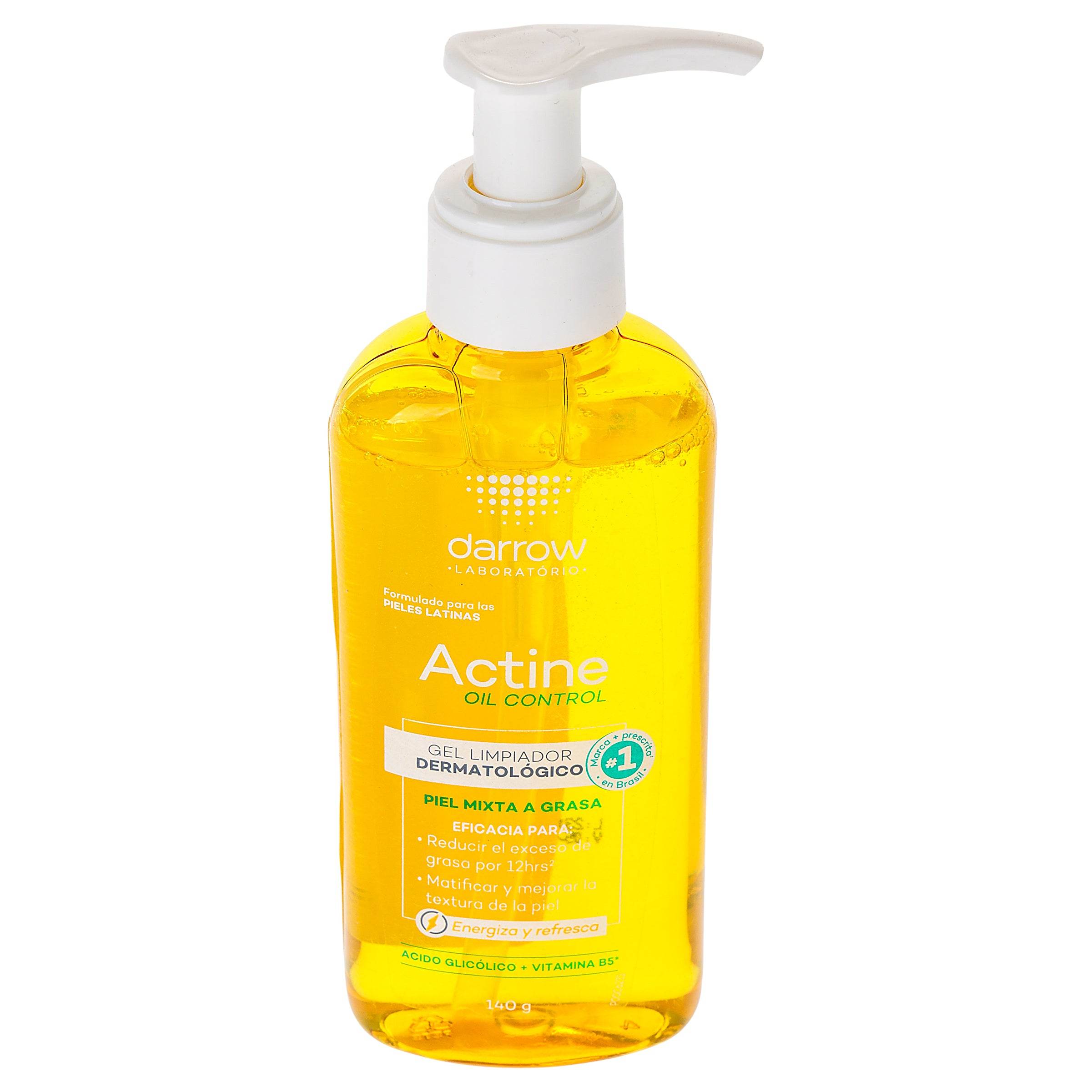 Darrow Actine Oil Control Gel Limpiador 140G 3282770391435