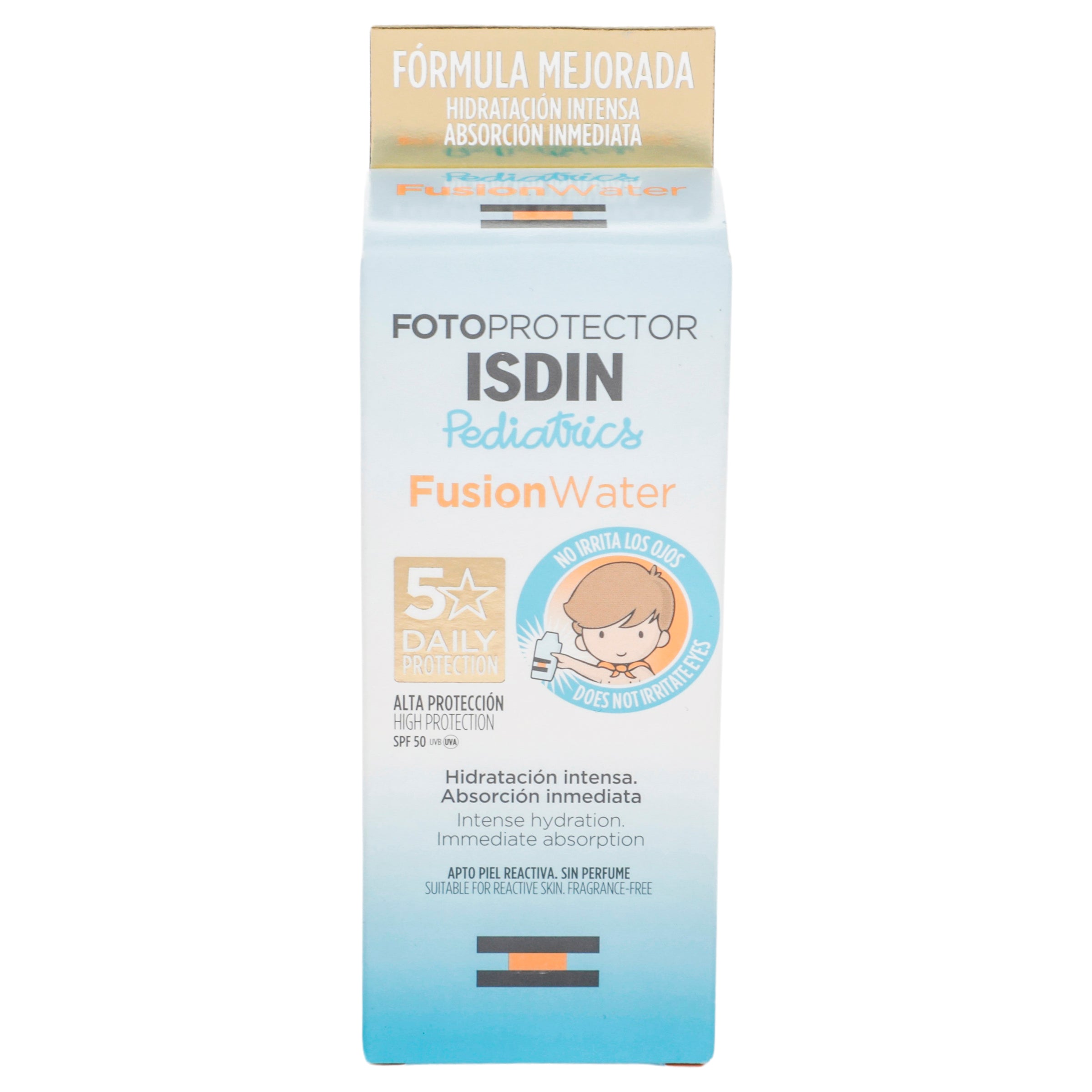 Isdin Fotoprotector Pediátrico Fusionwater 50 Ml Sfp50+ 8429420196377