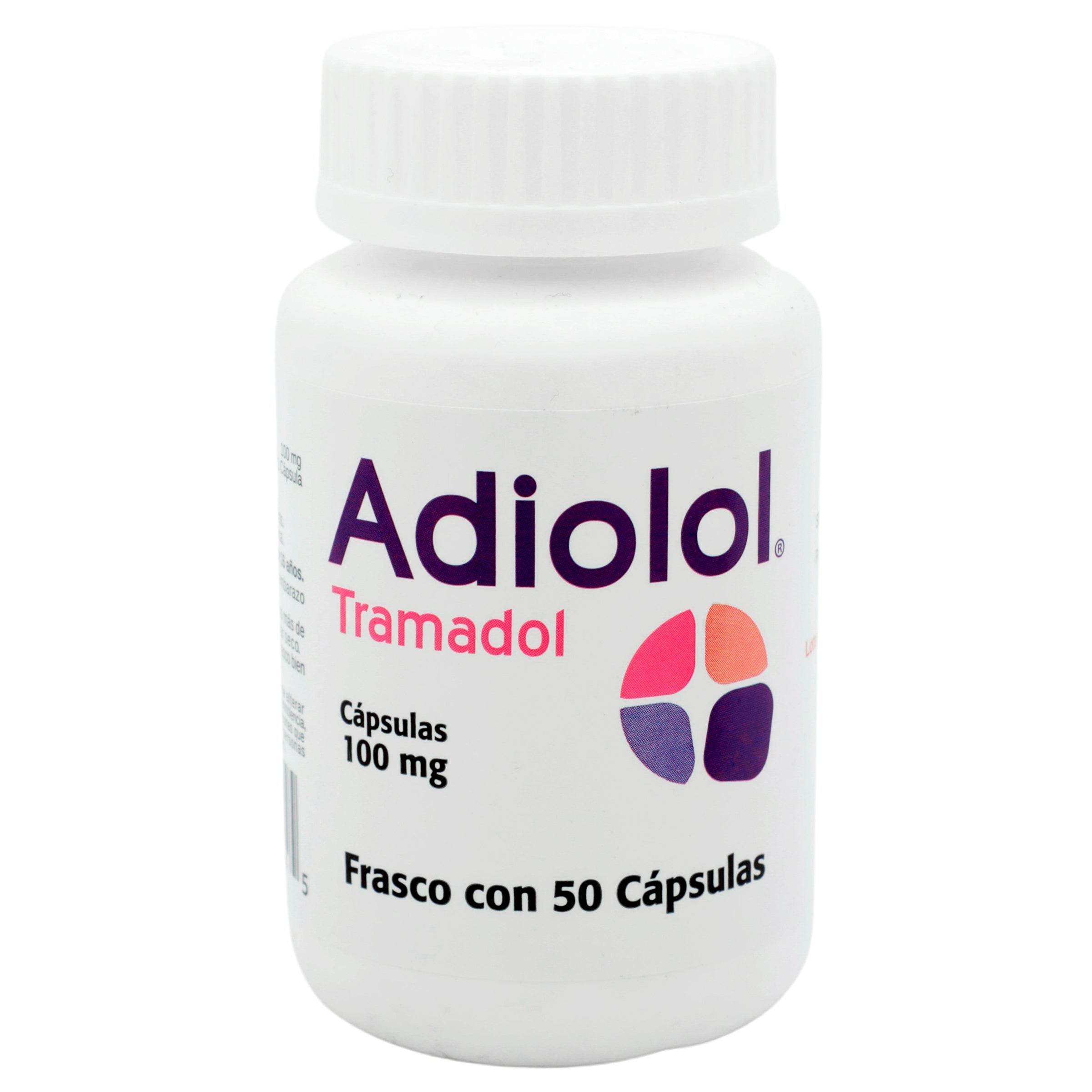 Adiolol 100Mg Con 50 Capsulas (Tramadol) 725742762145