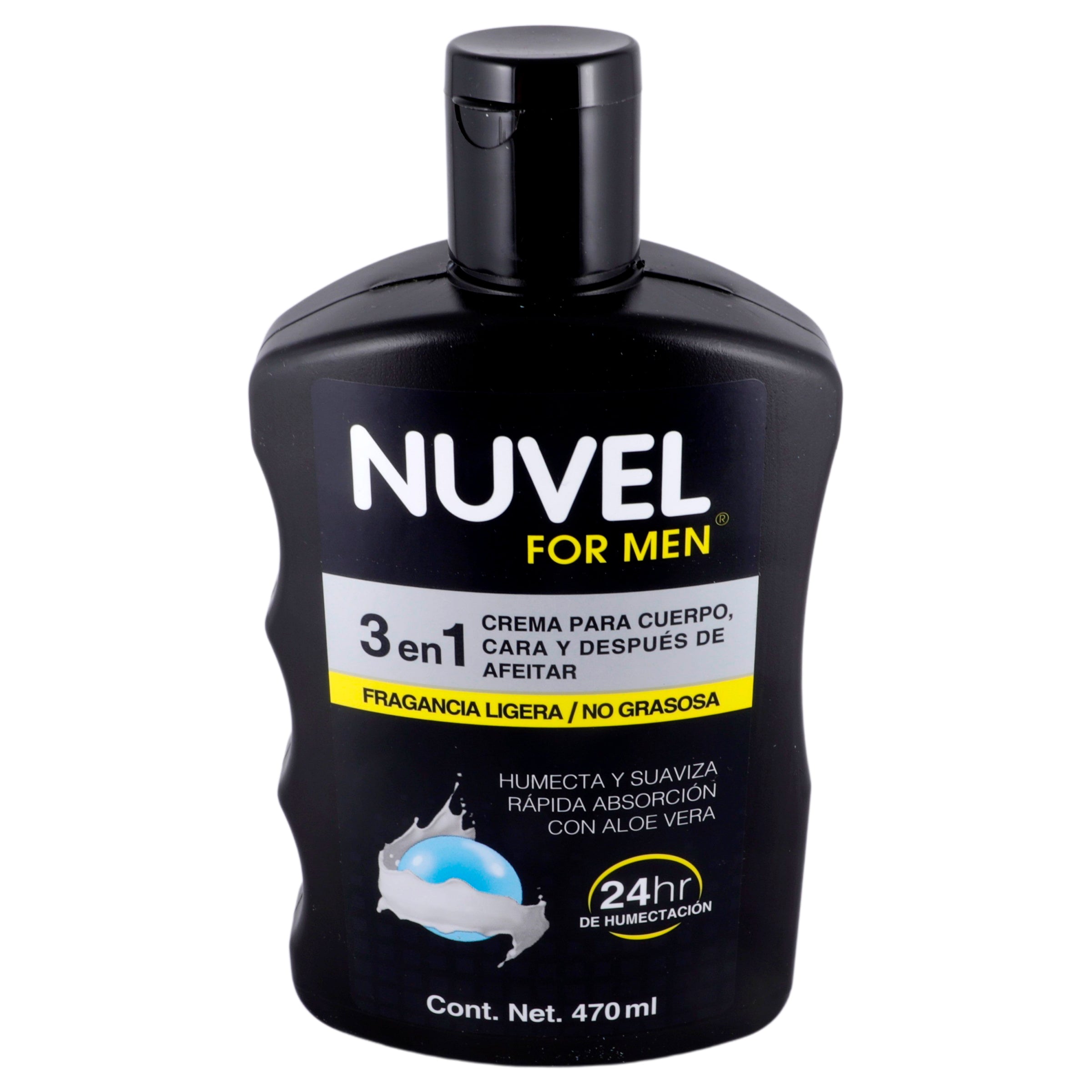 Crema Nuvel For Men 470 Ml 7501082721522