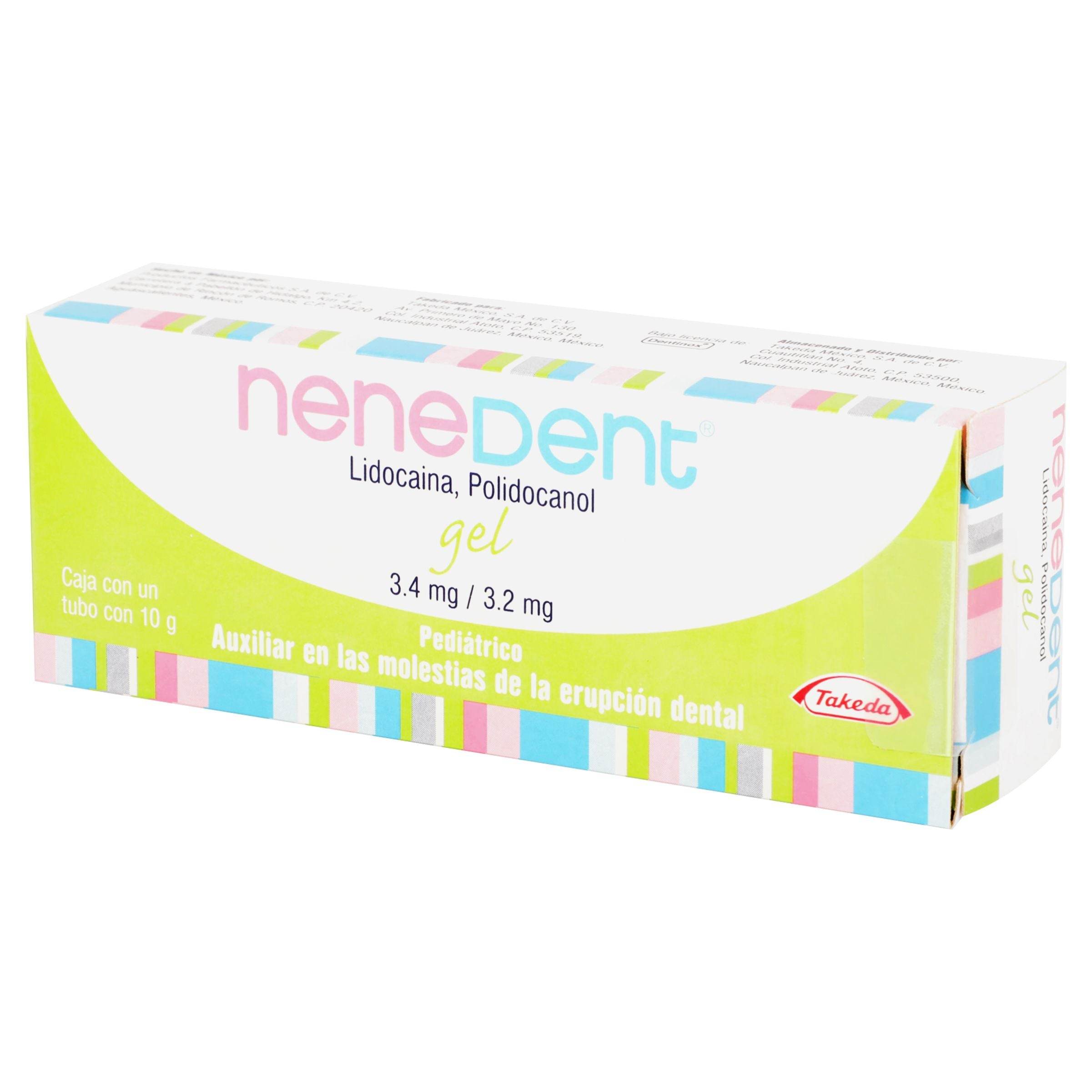 Nenedent (Lidocaina/Polidocanol) Gel 10G 7501092772354