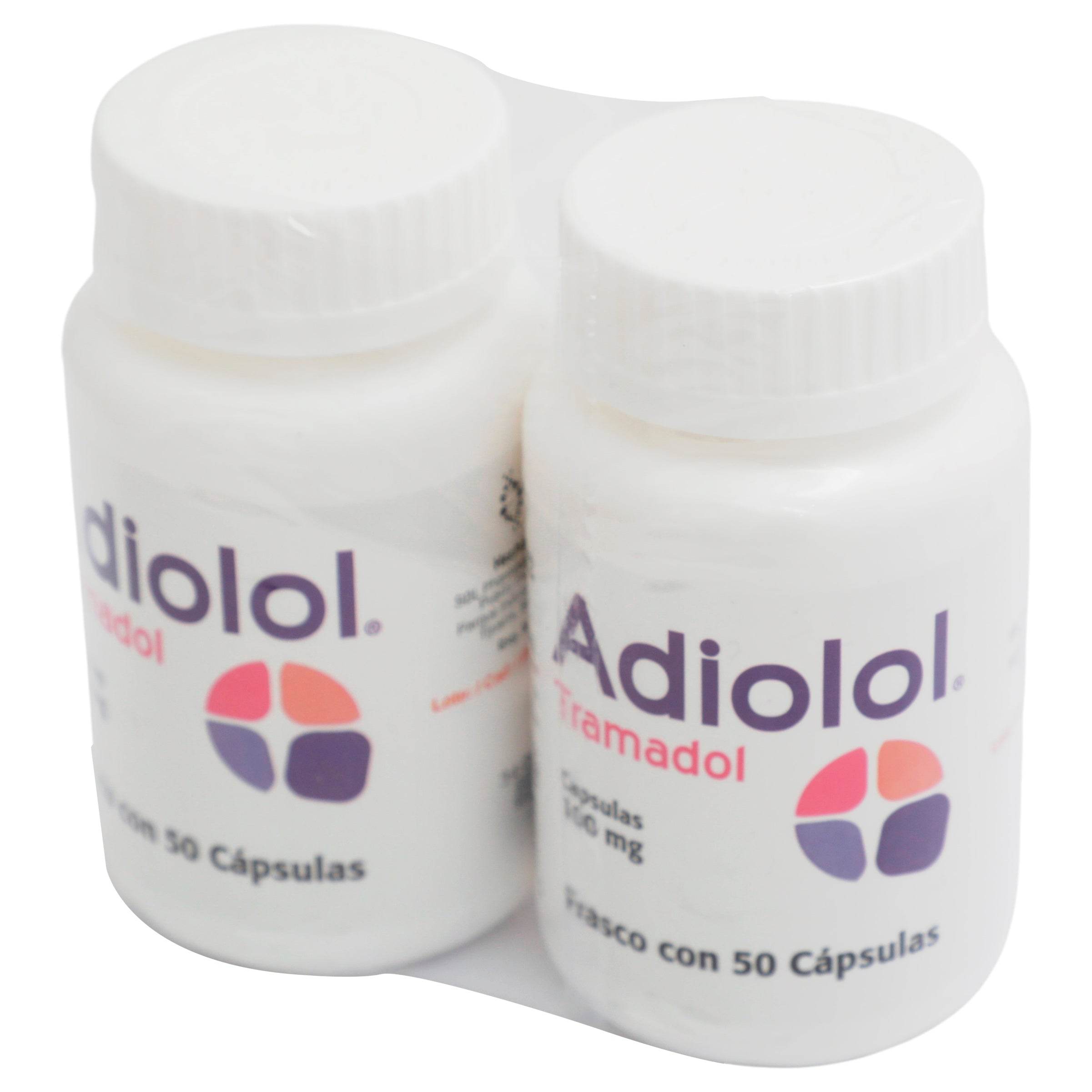 Adiolol 100Mg Con 100 Duo Pack Capsulas (Tramadol) 7257427621452