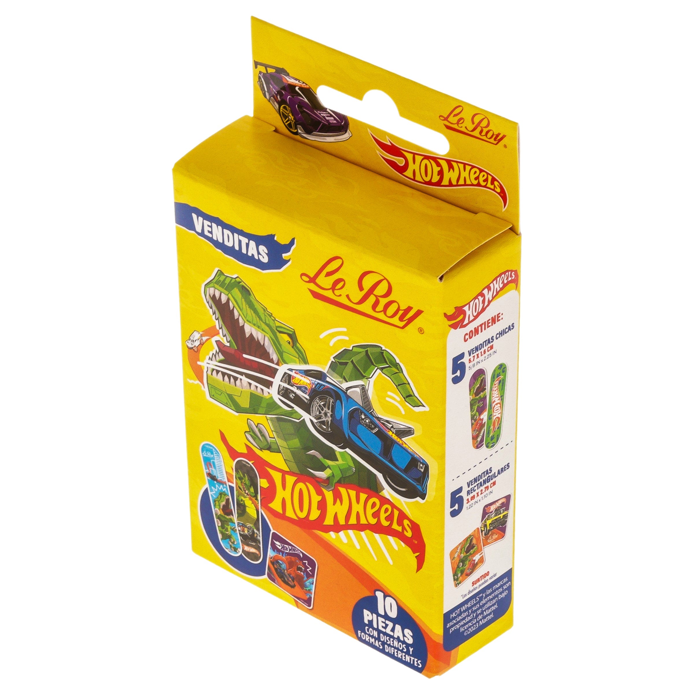 Venditas Le Roy Hotwheels Con 10 Piezas 729514000596