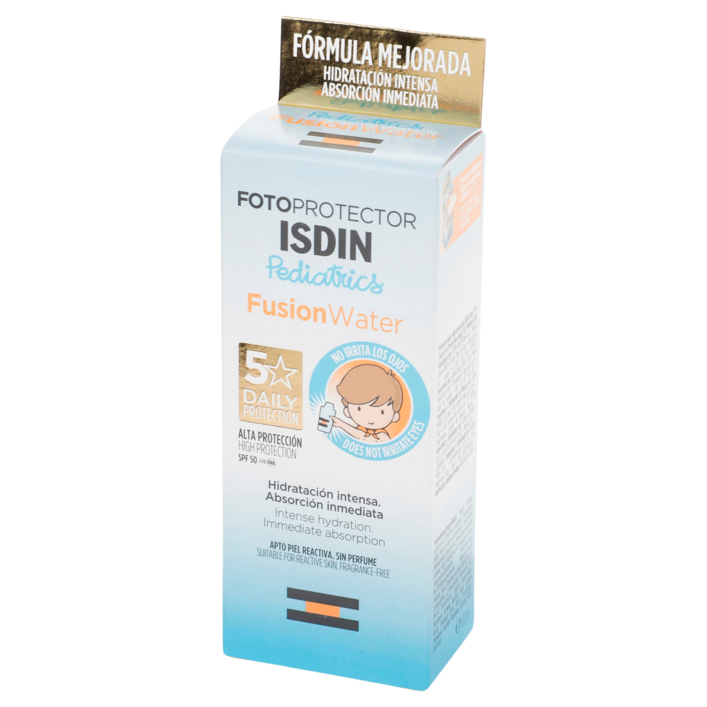 Isdin Fotoprotector Pediátrico Fusionwater 50 Ml Sfp50+ 8429420196377