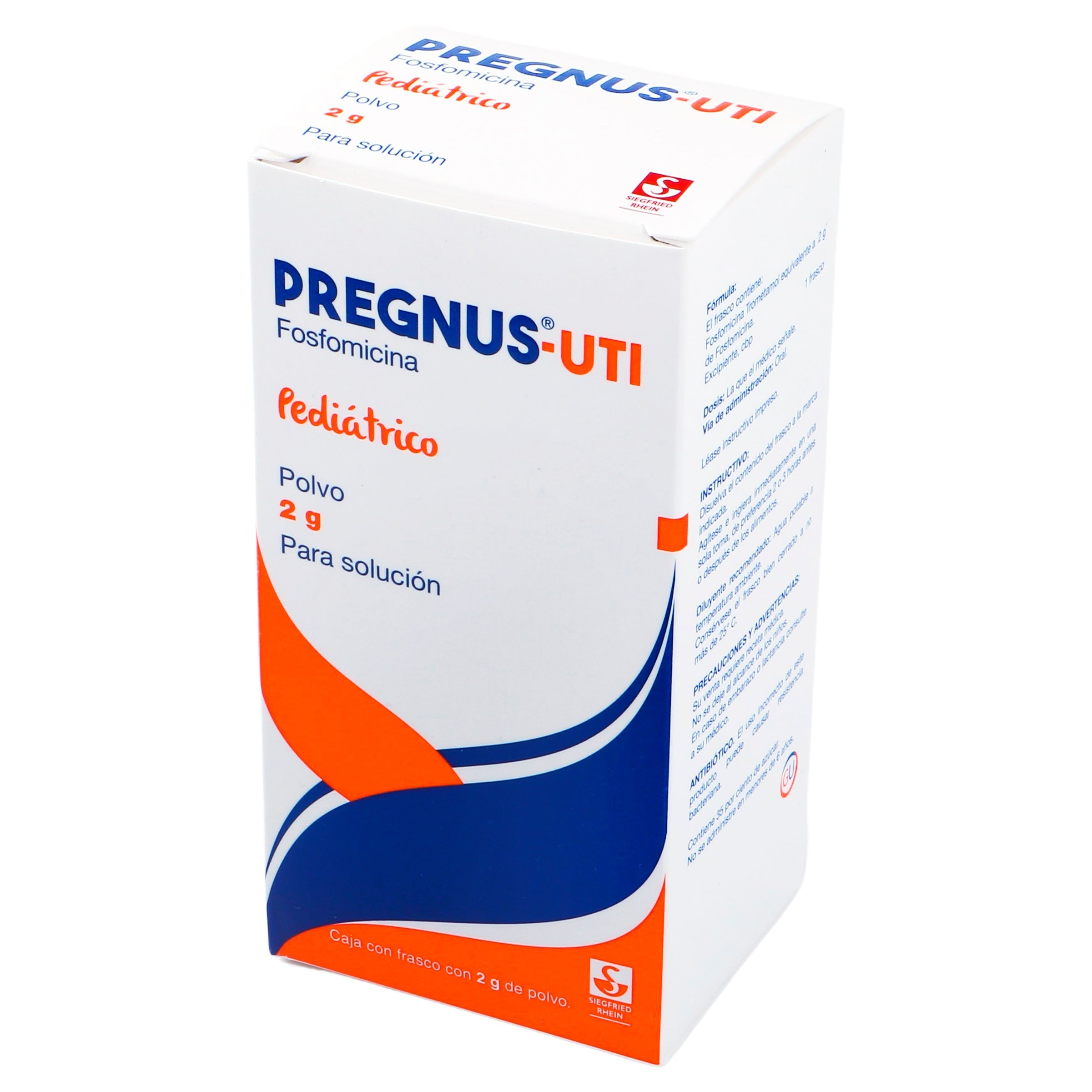 Pregnus-Uti 2 G Pediátrico Polvo Solución 7501300420886
