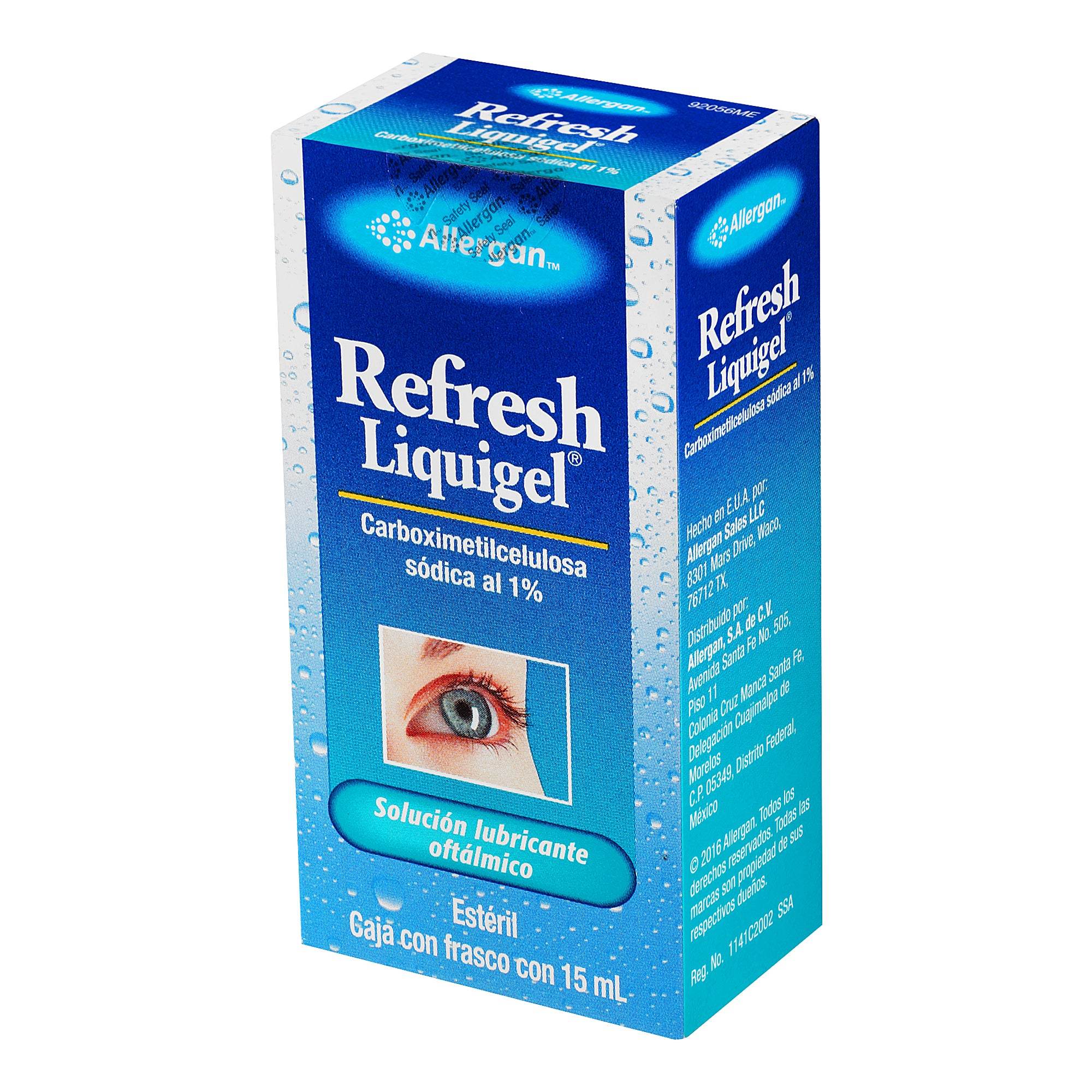 Refresh Liquigel Gotas 1%15Ml (Carboximetilcelulosa) 7501201400437