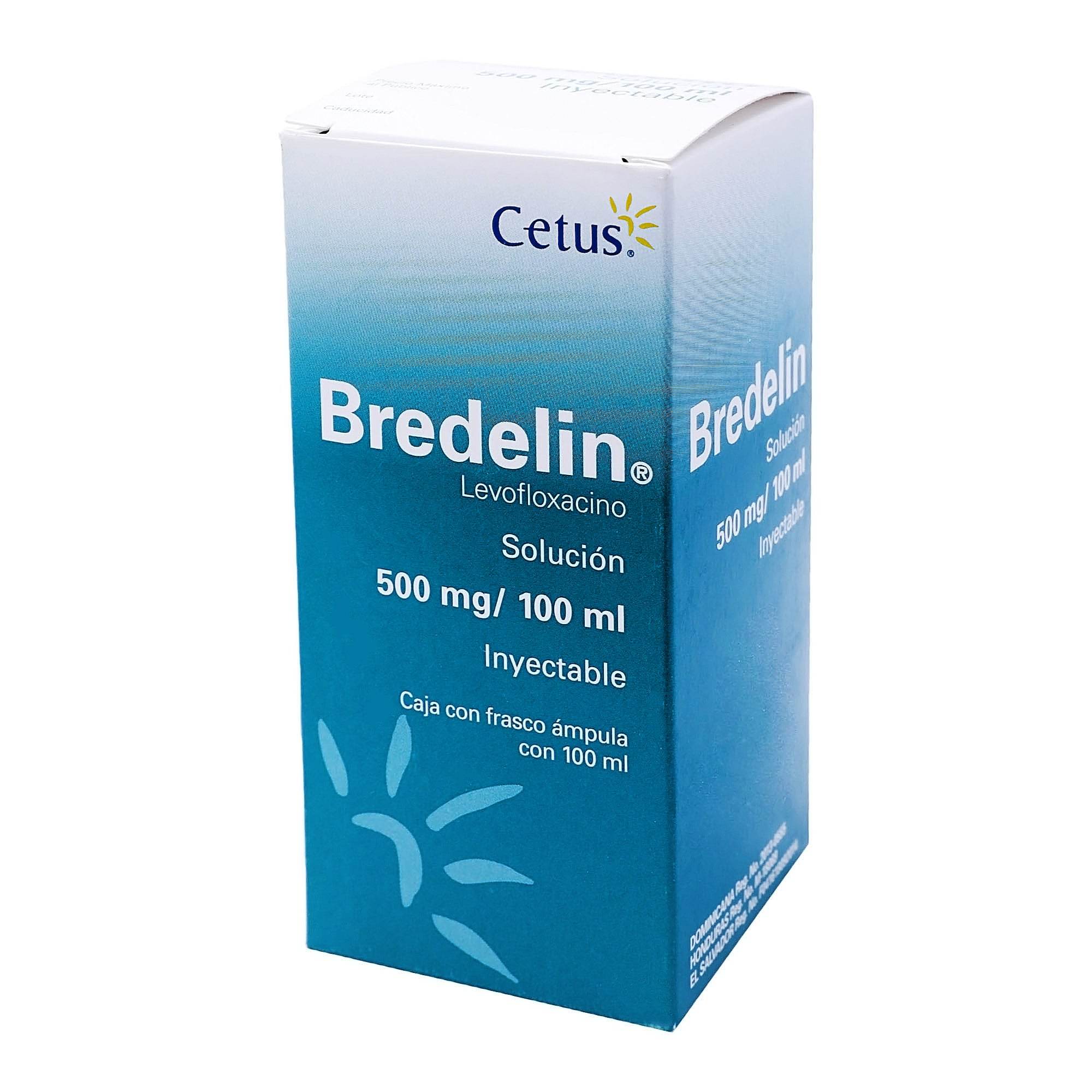 Bredelin Frasco 500Mg/100Ml Con 1 Ampulas (Levofloxacino) 7501314701629
