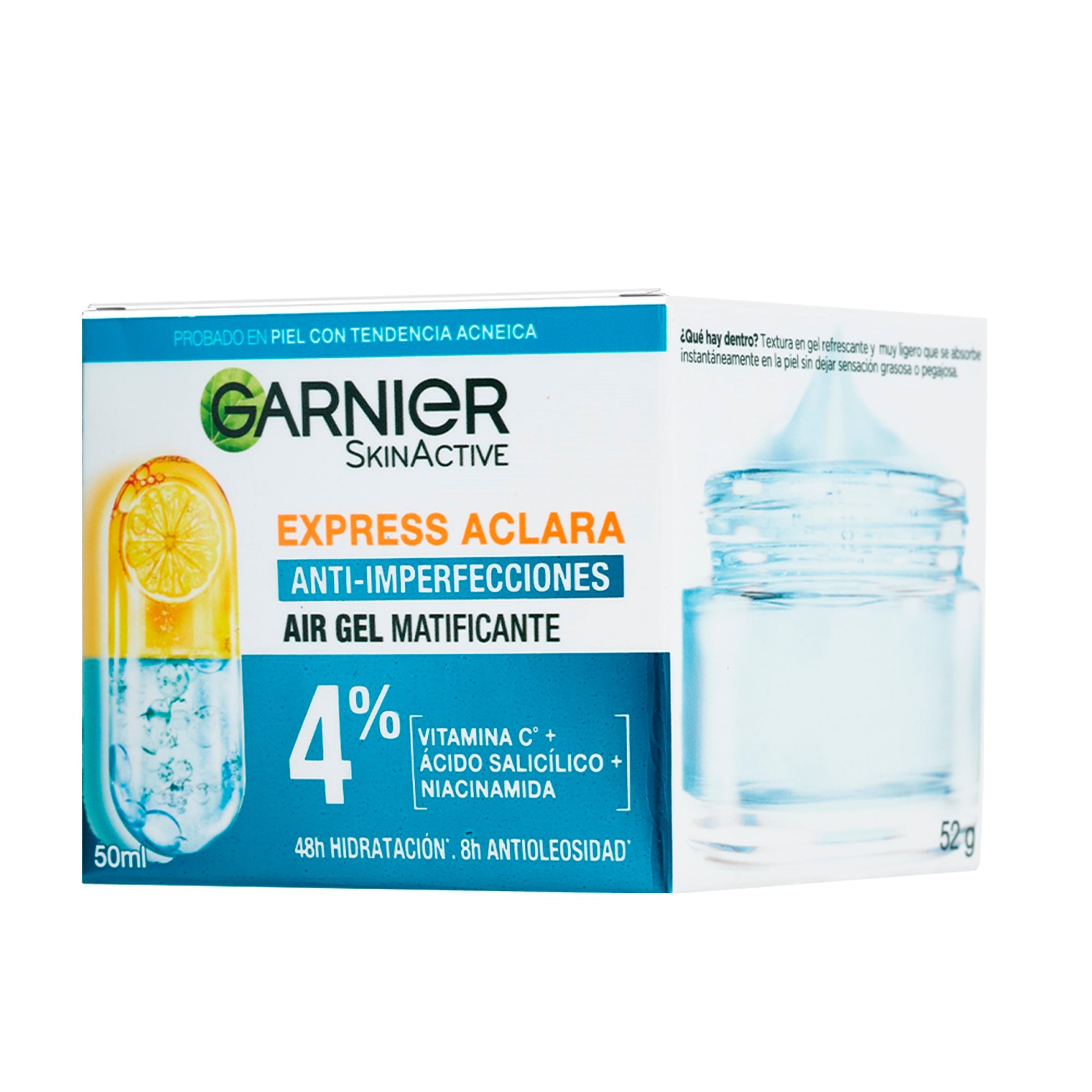 Gel Facial Garnier Express Aclara Anti-Impercciones 50 Ml 7509552928341