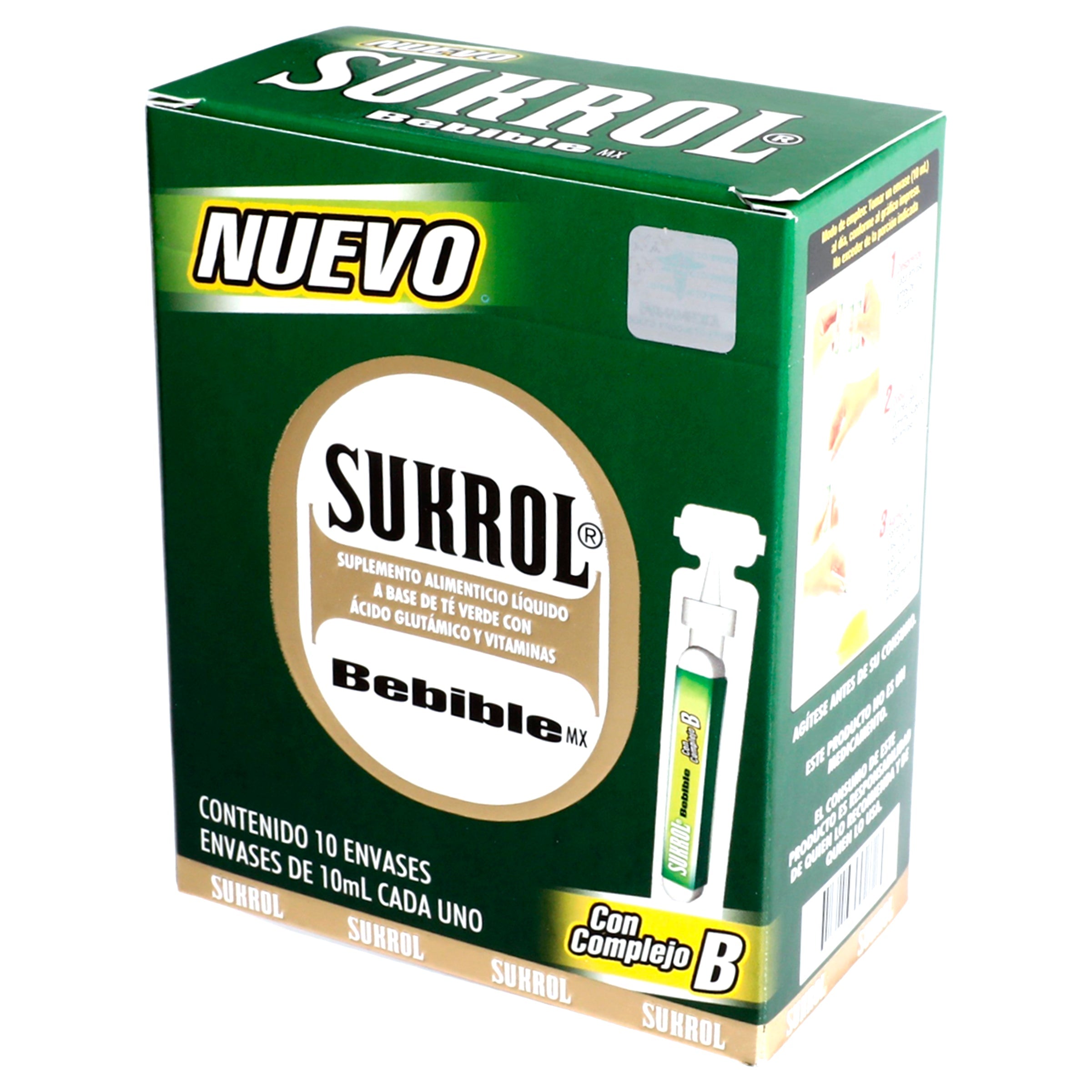 Sukrol Bebible 10X10 Ml Solución 675873002125