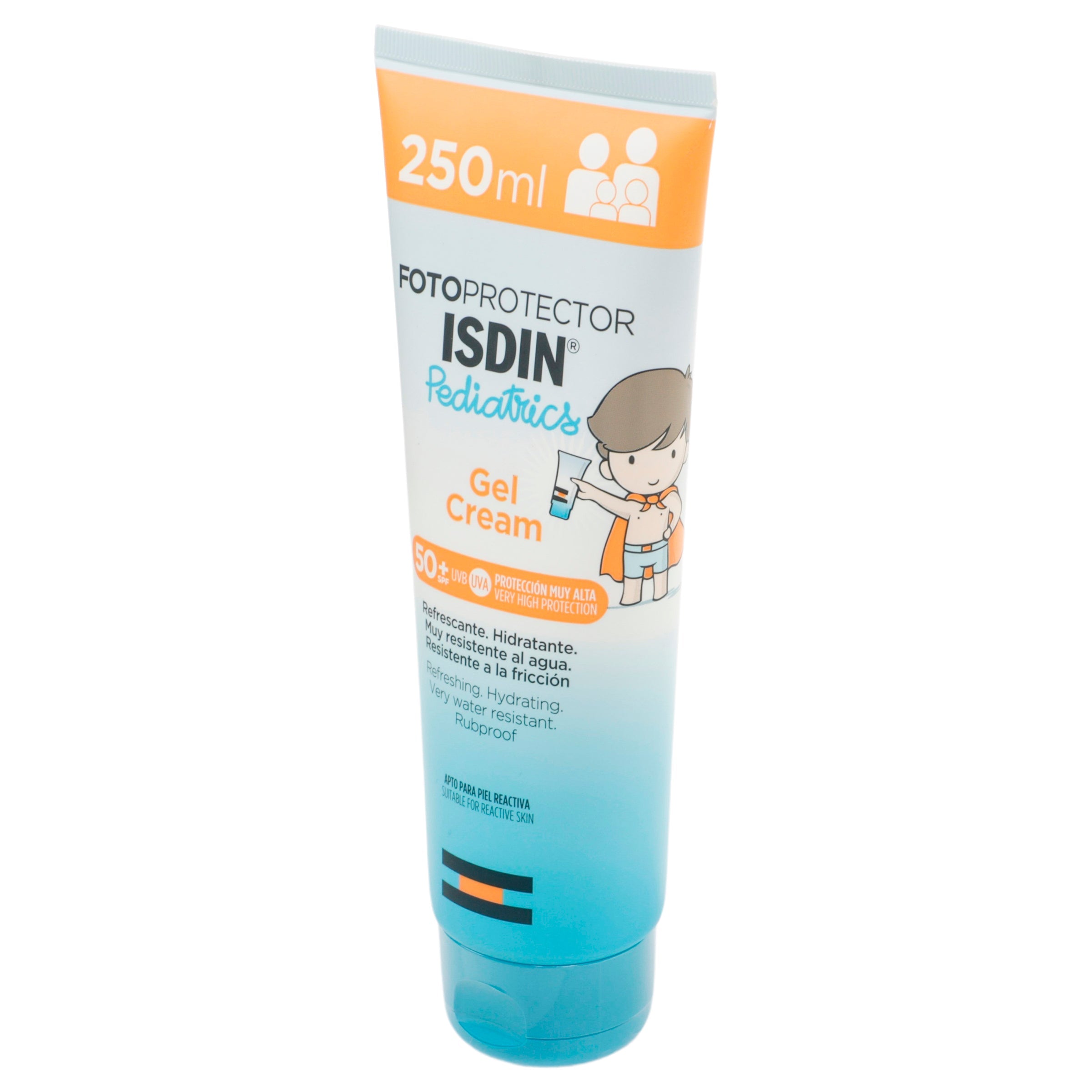 Fotoprotector Solución Ar Isdin Pediátrico Fps 50+ 250 Ml Gel 8429420125117