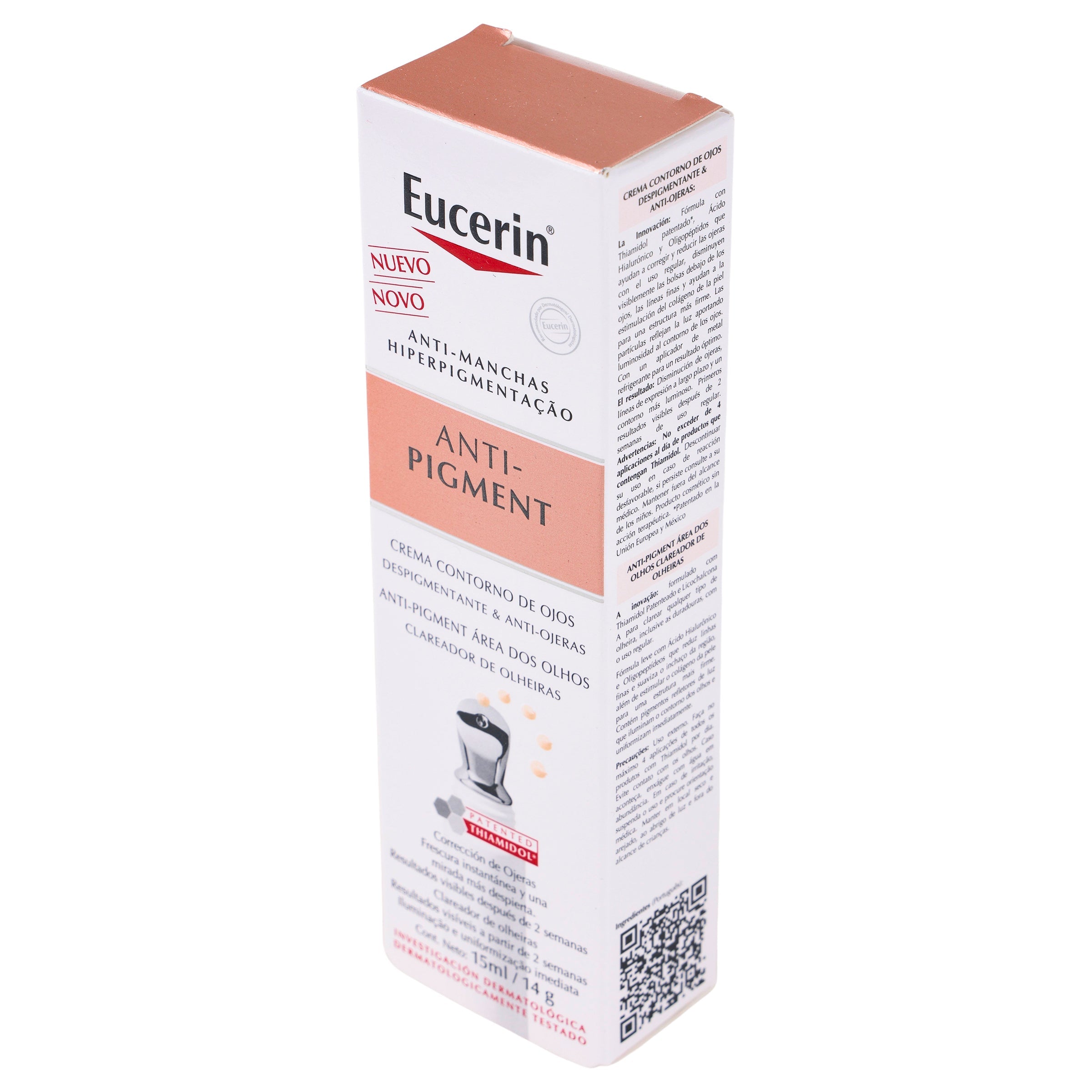 Crema Eucerin Despigmentante Contorno Ojos 15 Ml 4005900998385