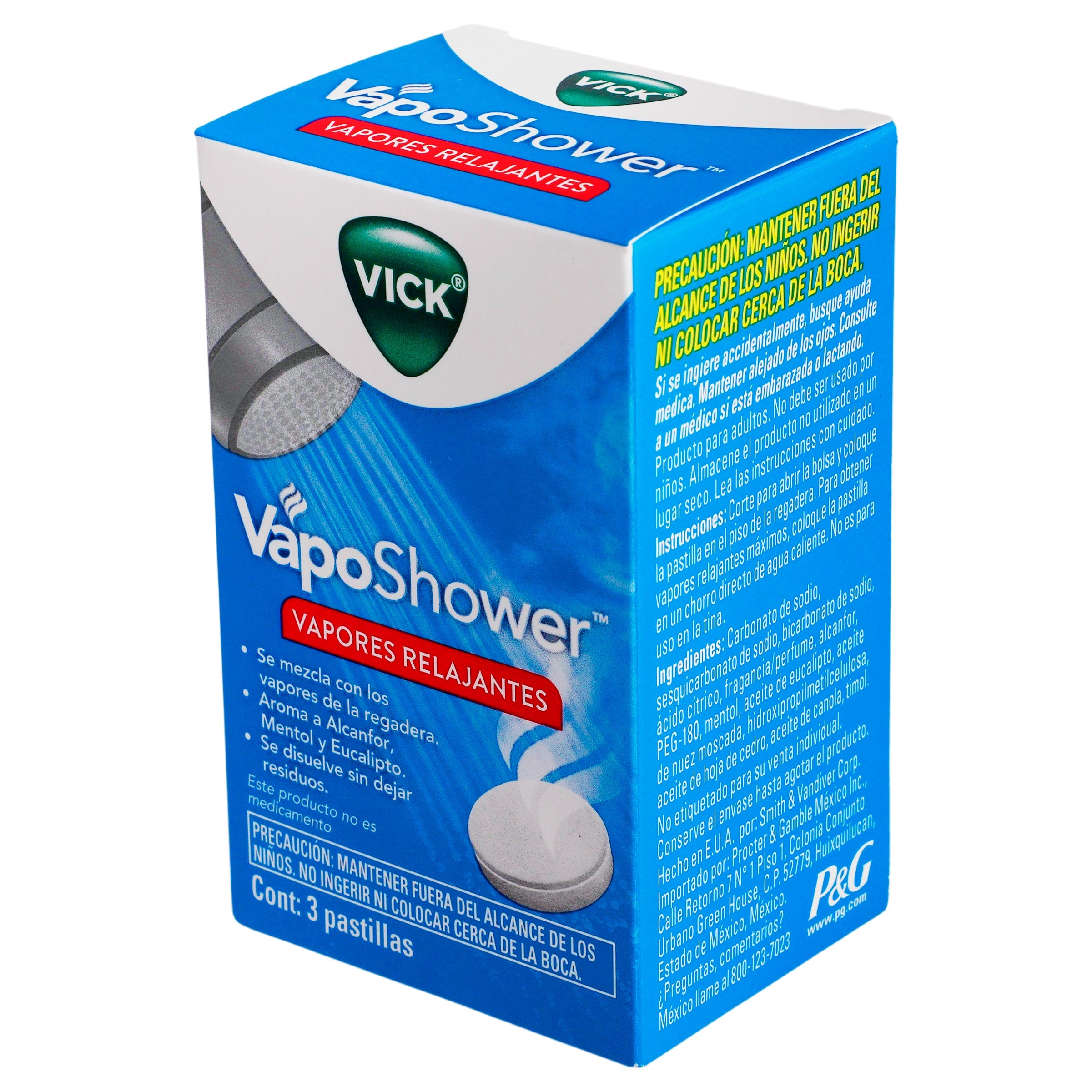 Vaposhower Vapor Relajante 3 Past 7500435152976