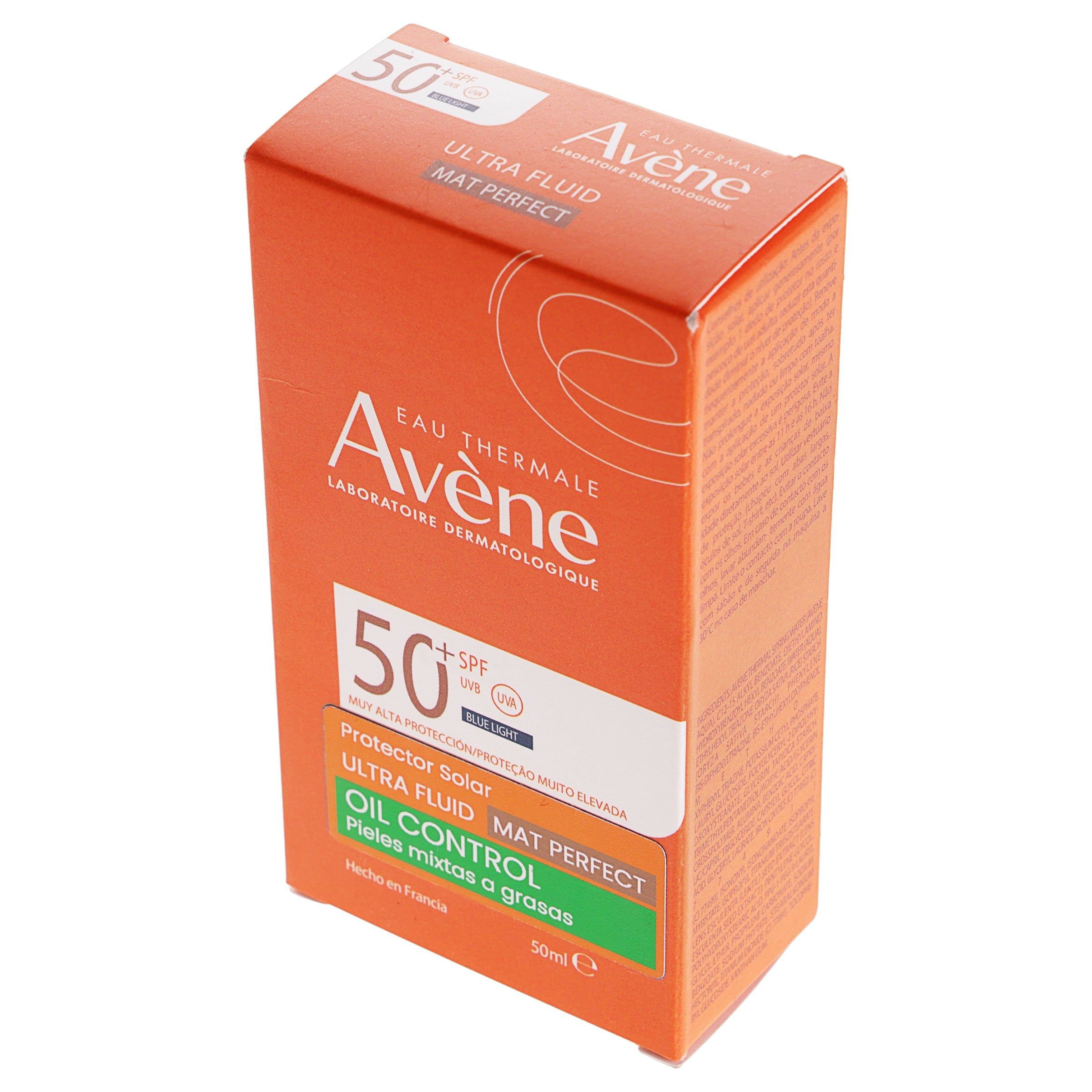 Protector Solar Ar Avene Ultrafluido Mat Perfect Fps 50+ 50 Ml 2 3282770392692