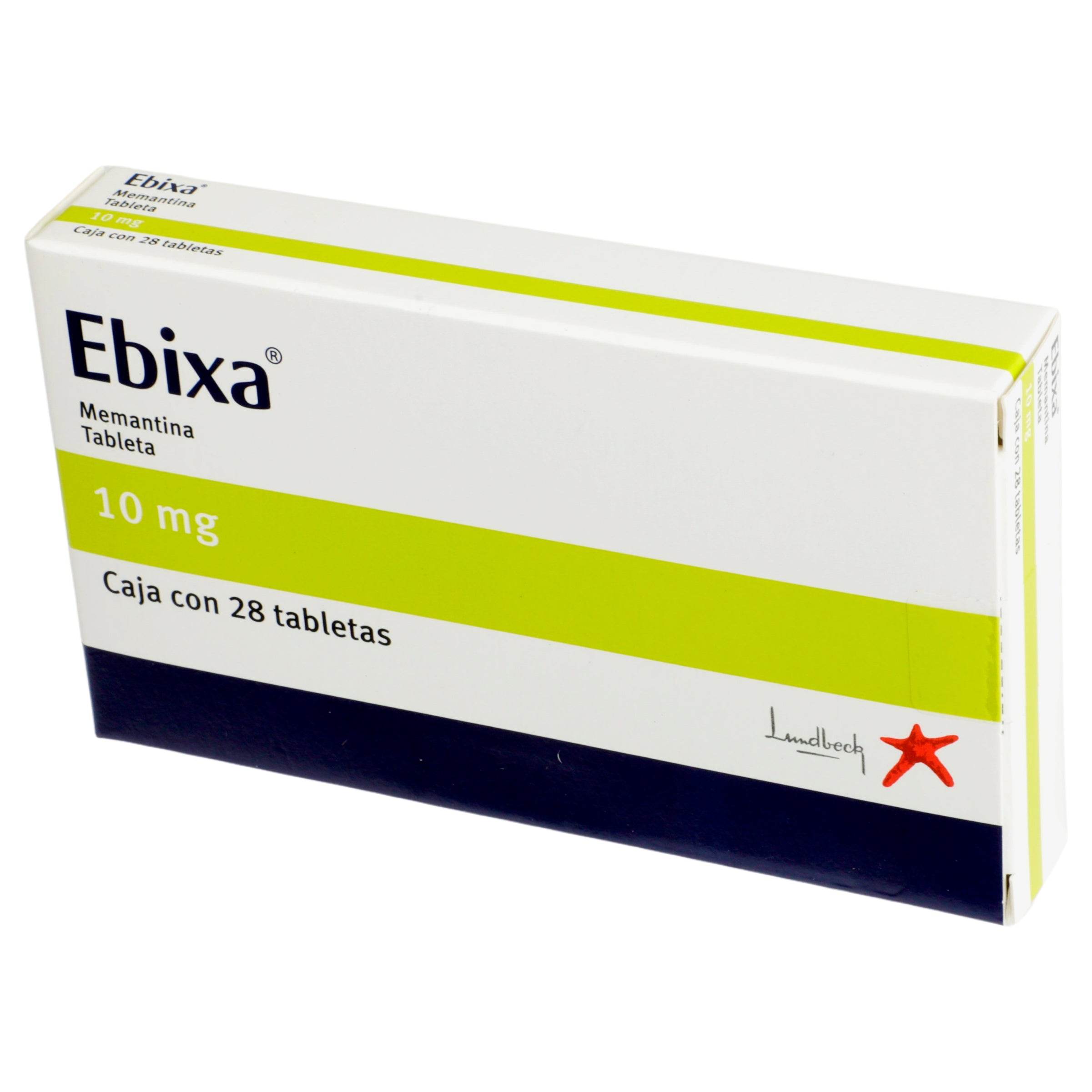 Ebixa 10Mg Con 28 Tabletas (Memantina) 7503003746492