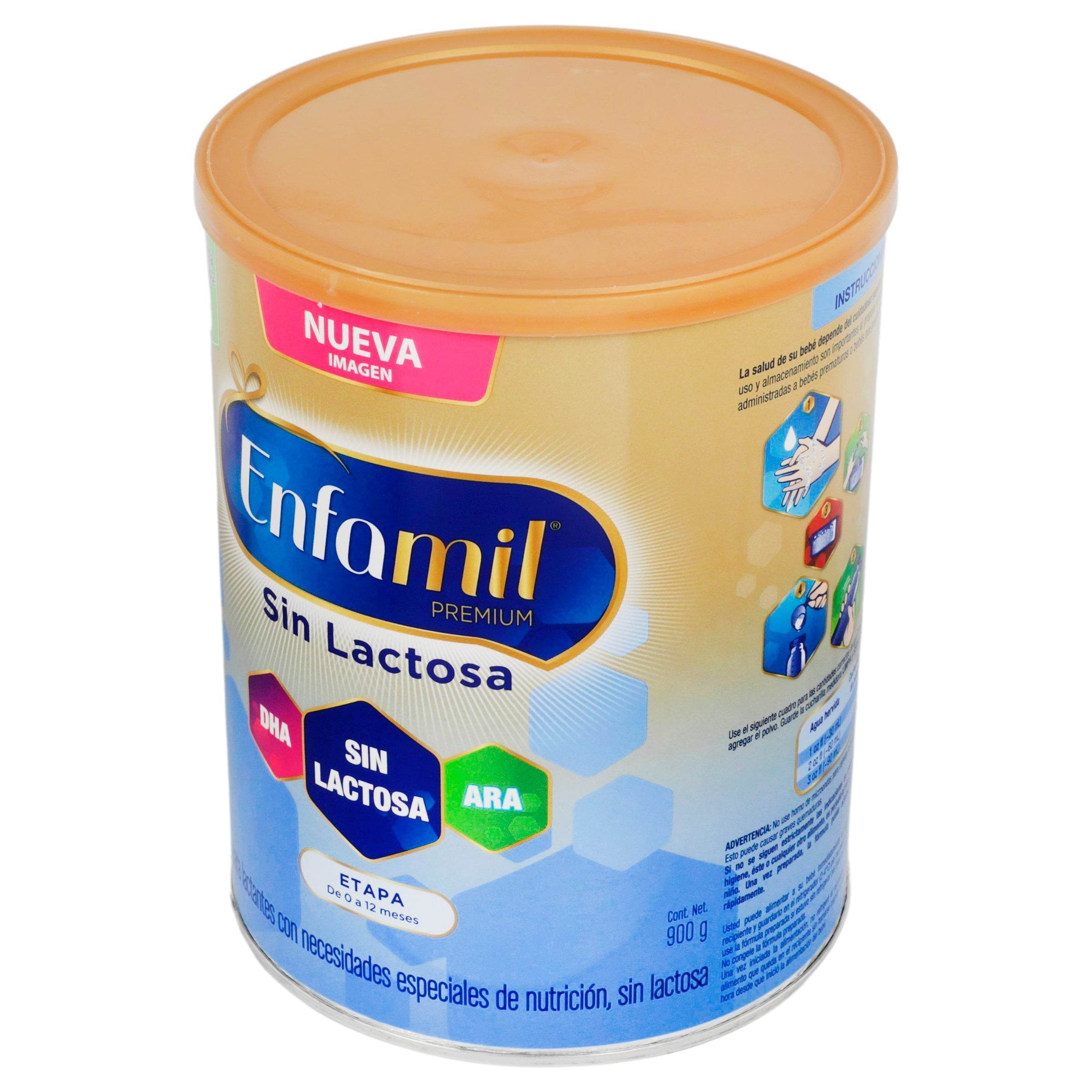 Enfamil Pro Select Sin Lactosa Etapa 1 Lata 900G 7503013040337