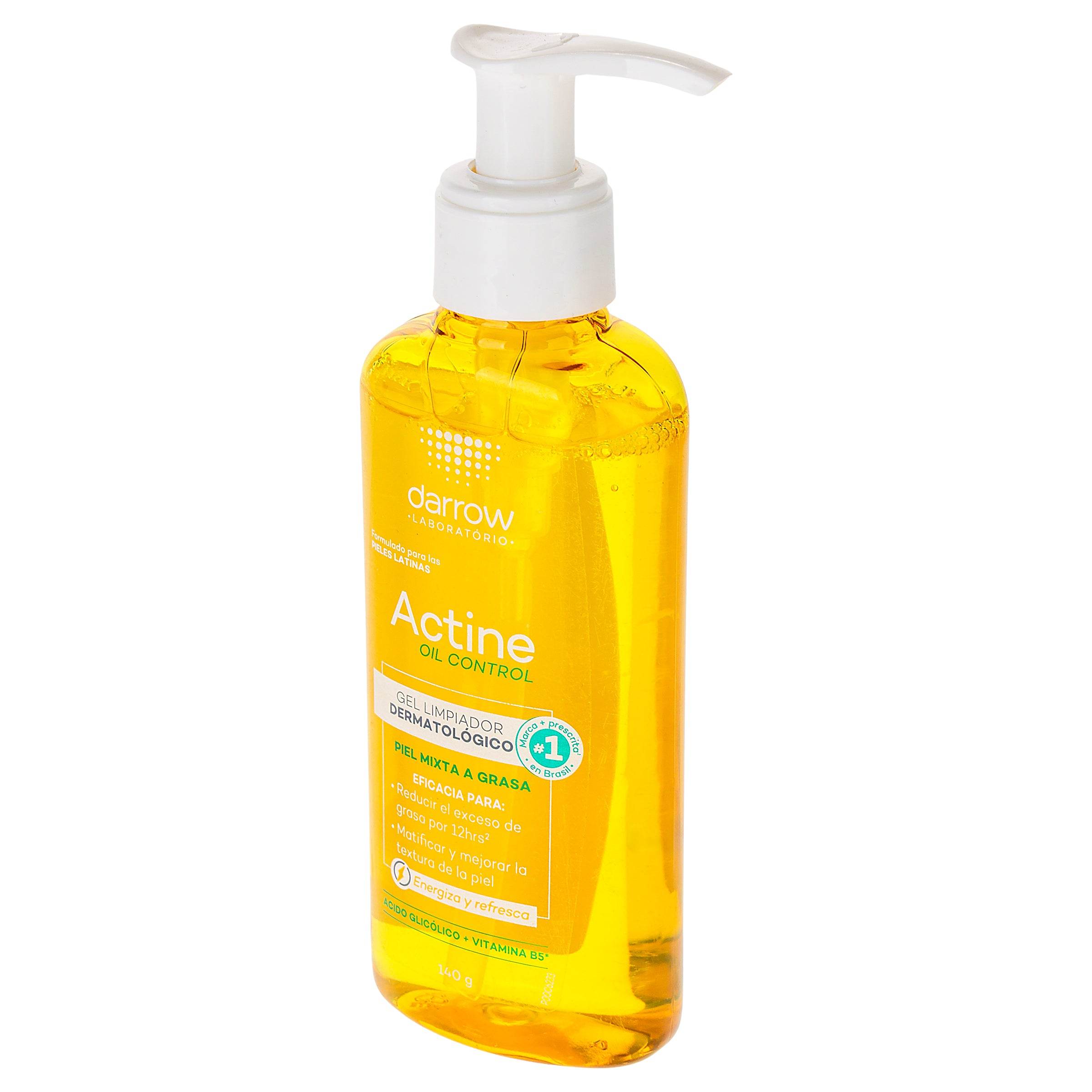 Darrow Actine Oil Control Gel Limpiador 140G 3282770391435