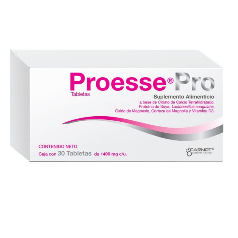 Proesse Pro 30 Tabletas Suplemento Alimenticio