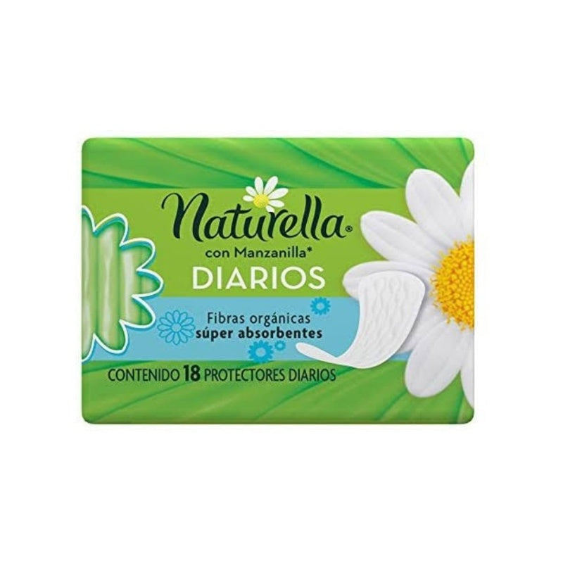 Protector Natur Manzanilla Diarios 18 Piezas