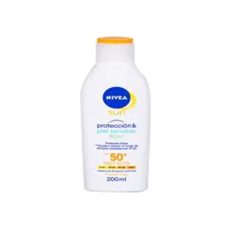 Protector Nivea Sun P-Sen Fps 50 200 Ml 4005900259974