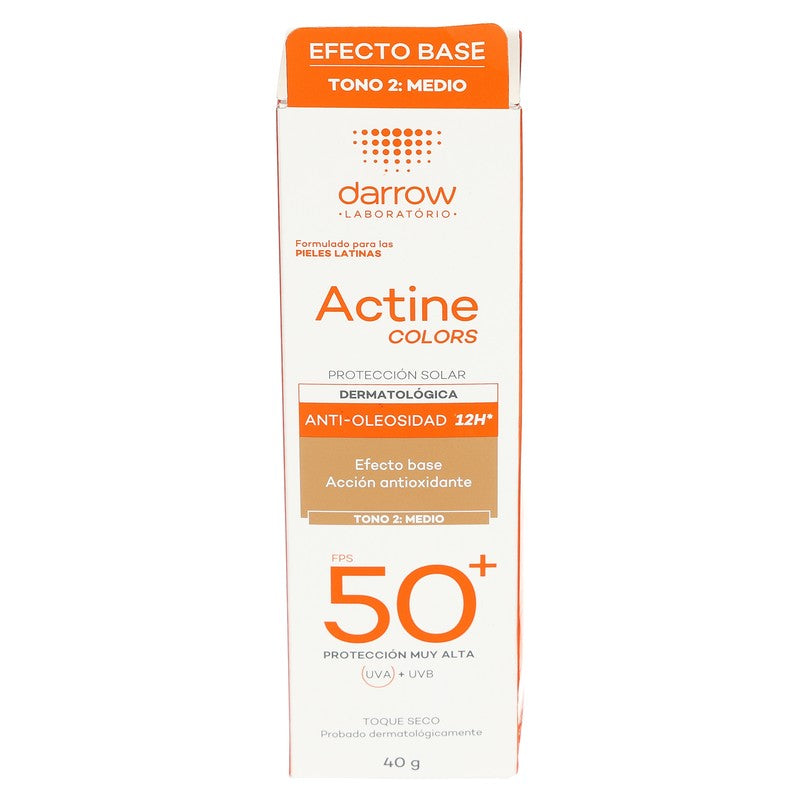 Protector Solar Ar Darrow Actine Fps 50 Tono Medio 40 Gr 3282770207651 3