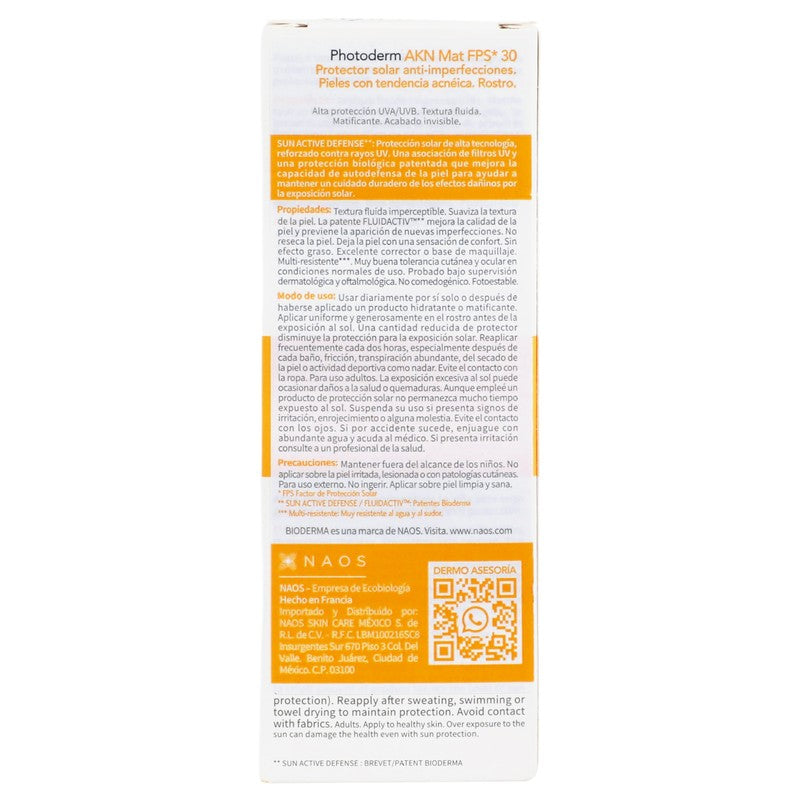 Protector Solar Ar Photoderm Akn Mat Piel Mixta Spf30 40 Ml 3701129803691 7