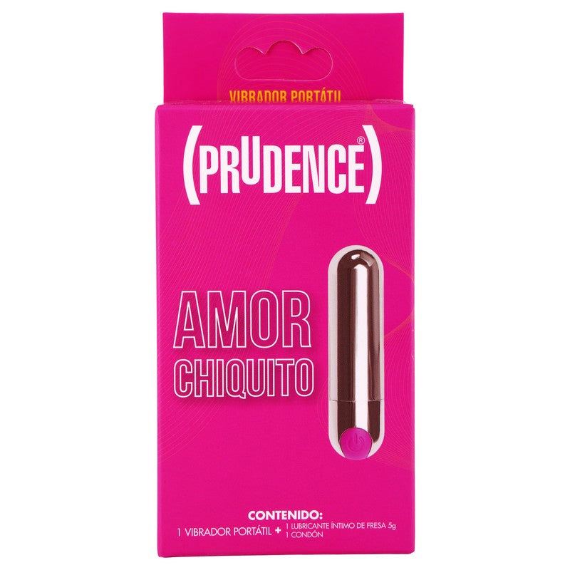 Prudence 3 En 1 Vibrador  Preservativo  Lubricante 7502214980381