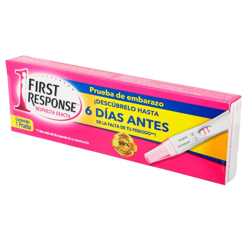Prueba Embarazo First Response 6 Dias Cja