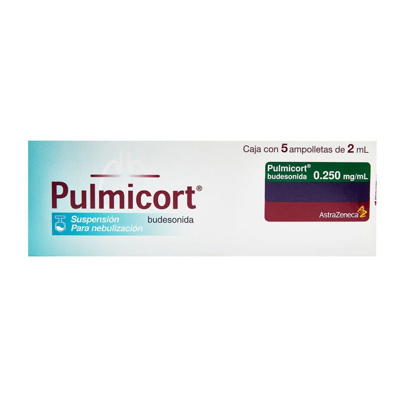 Pulmicort 0,50 / 250 Mg Oral / Nasal 2 Ml 5 Suspensión
